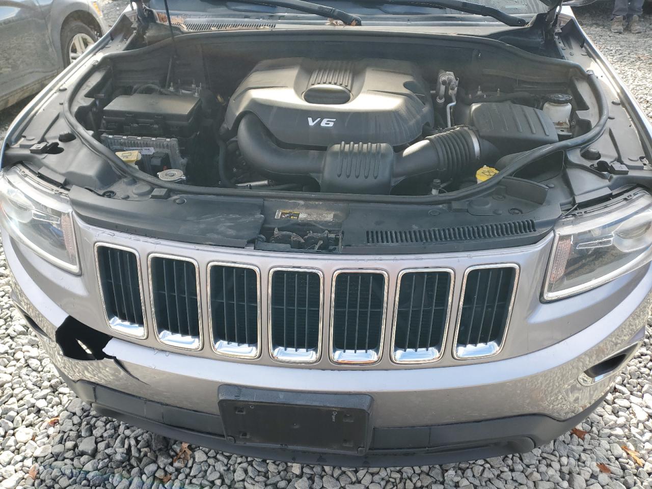 2014 Jeep Grand Cherokee Laredo Gray vin: 1C4RJFAG2EC541706