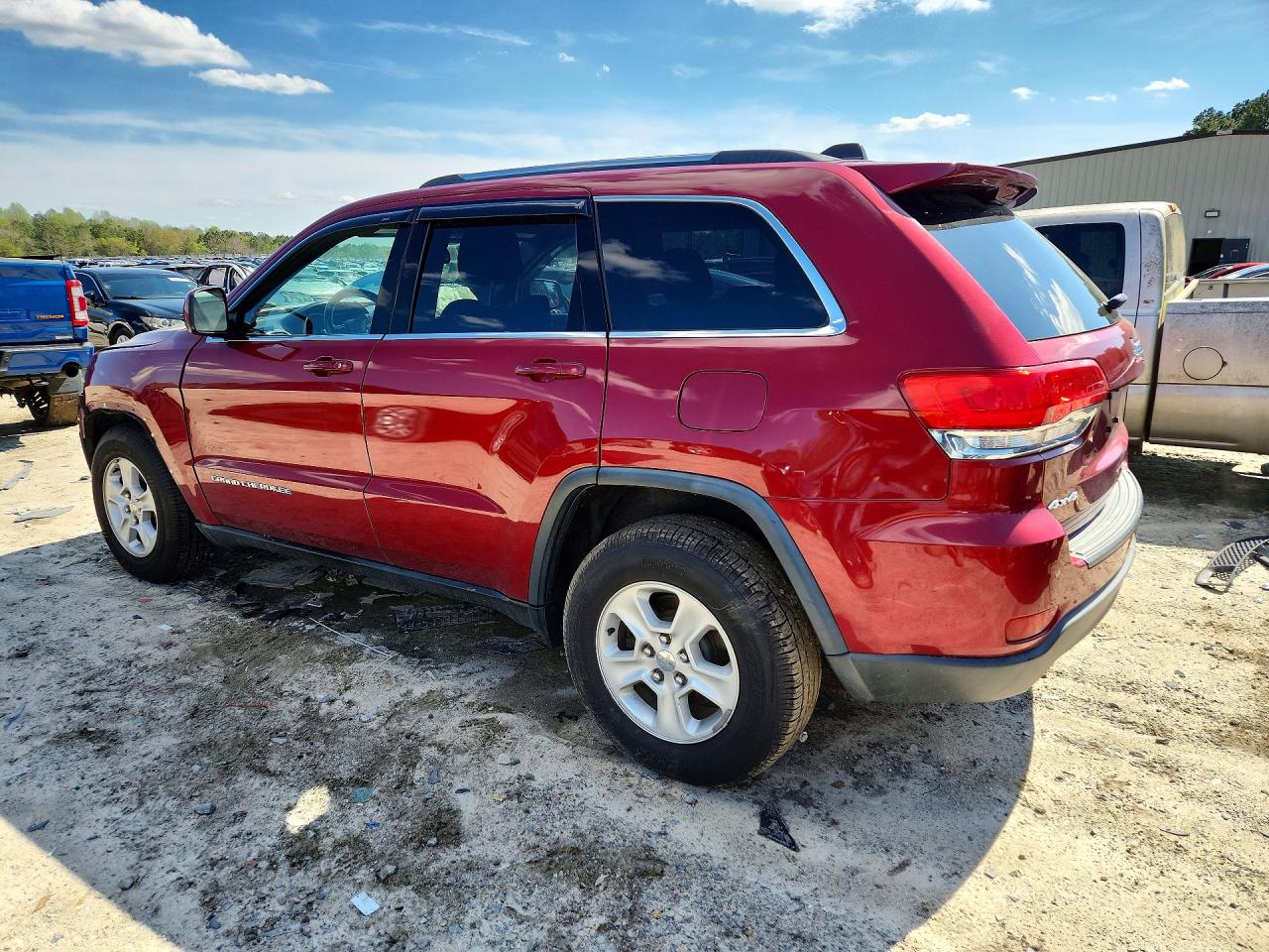 2014 Jeep Grand Cherokee Laredo Красный vin: 1C4RJFAG2EC545173