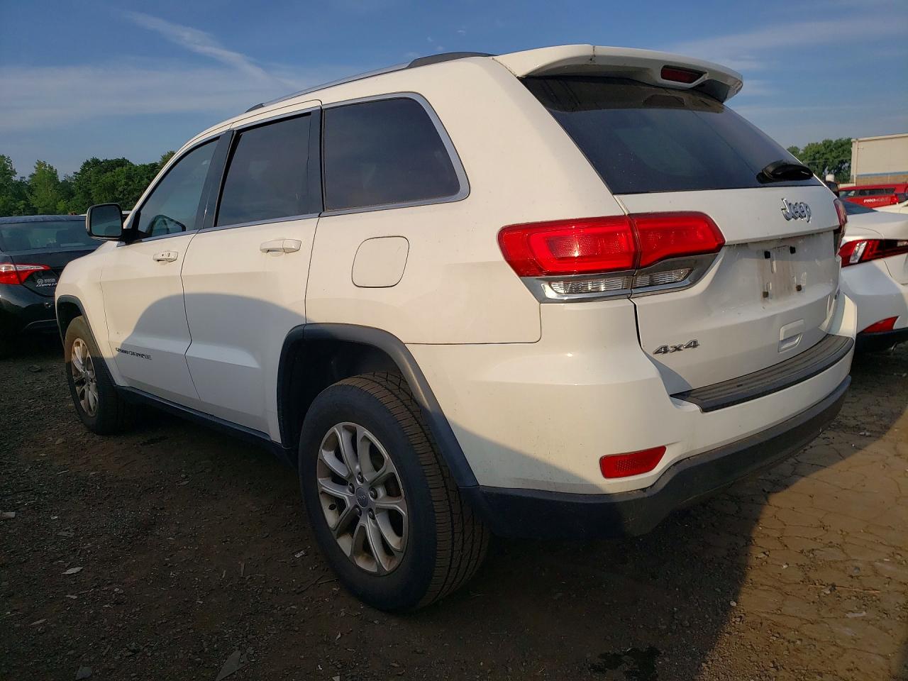2014 Jeep Grand Cherokee Laredo Белый vin: 1C4RJFAG2EC577864
