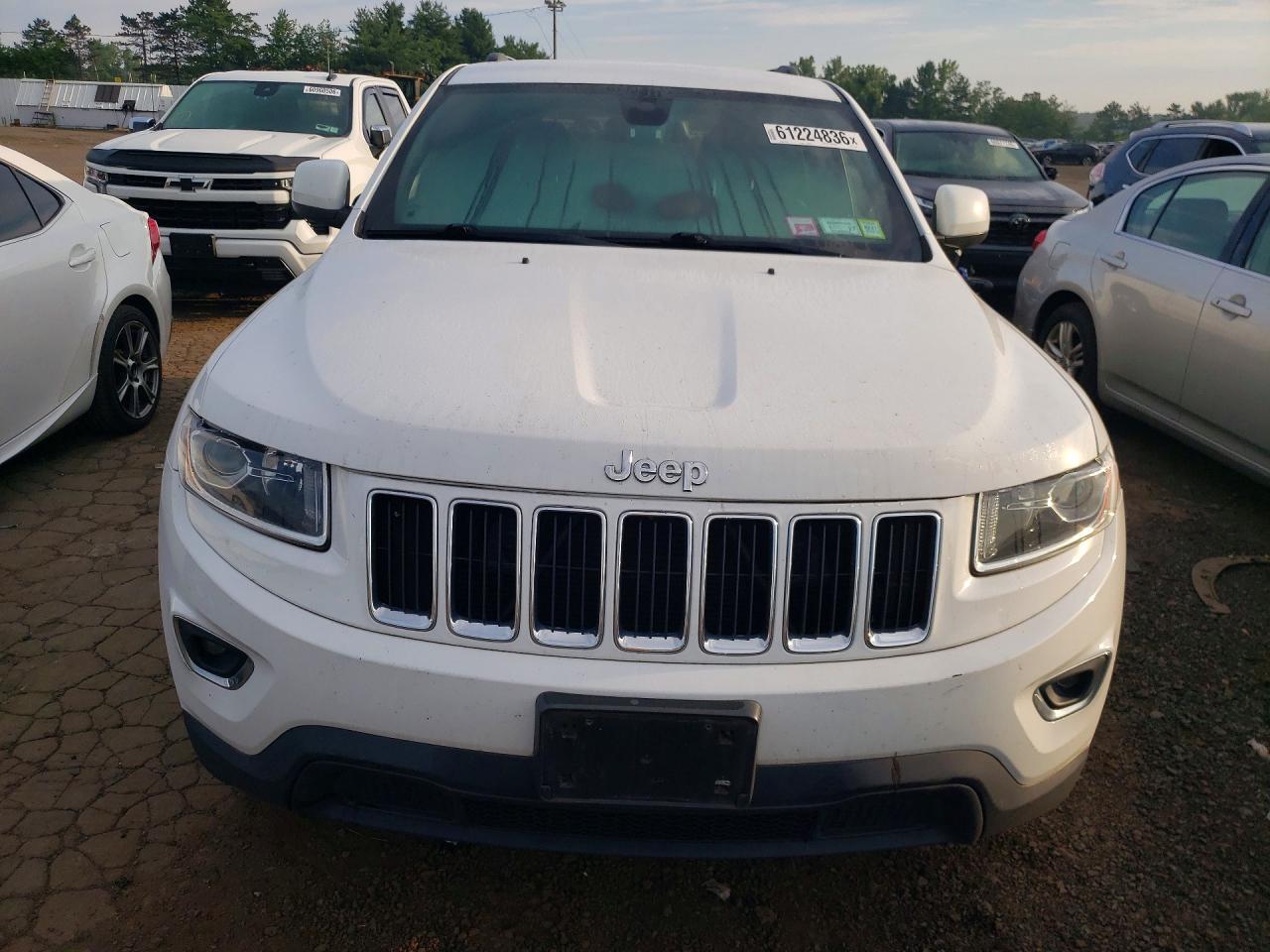 2014 Jeep Grand Cherokee Laredo Белый vin: 1C4RJFAG2EC577864