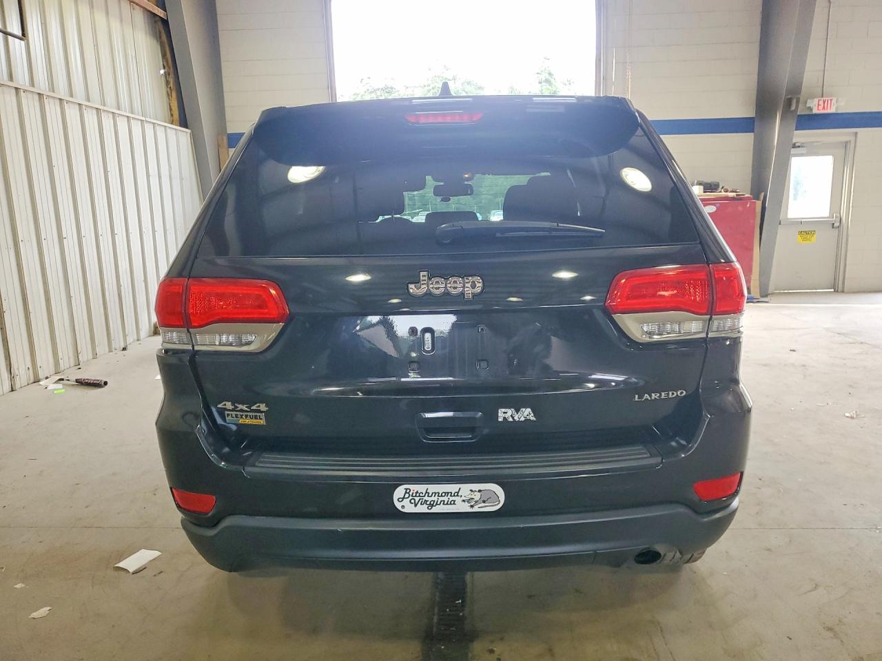 2015 Jeep Grand Cherokee Laredo Black vin: 1C4RJFAG2FC122109