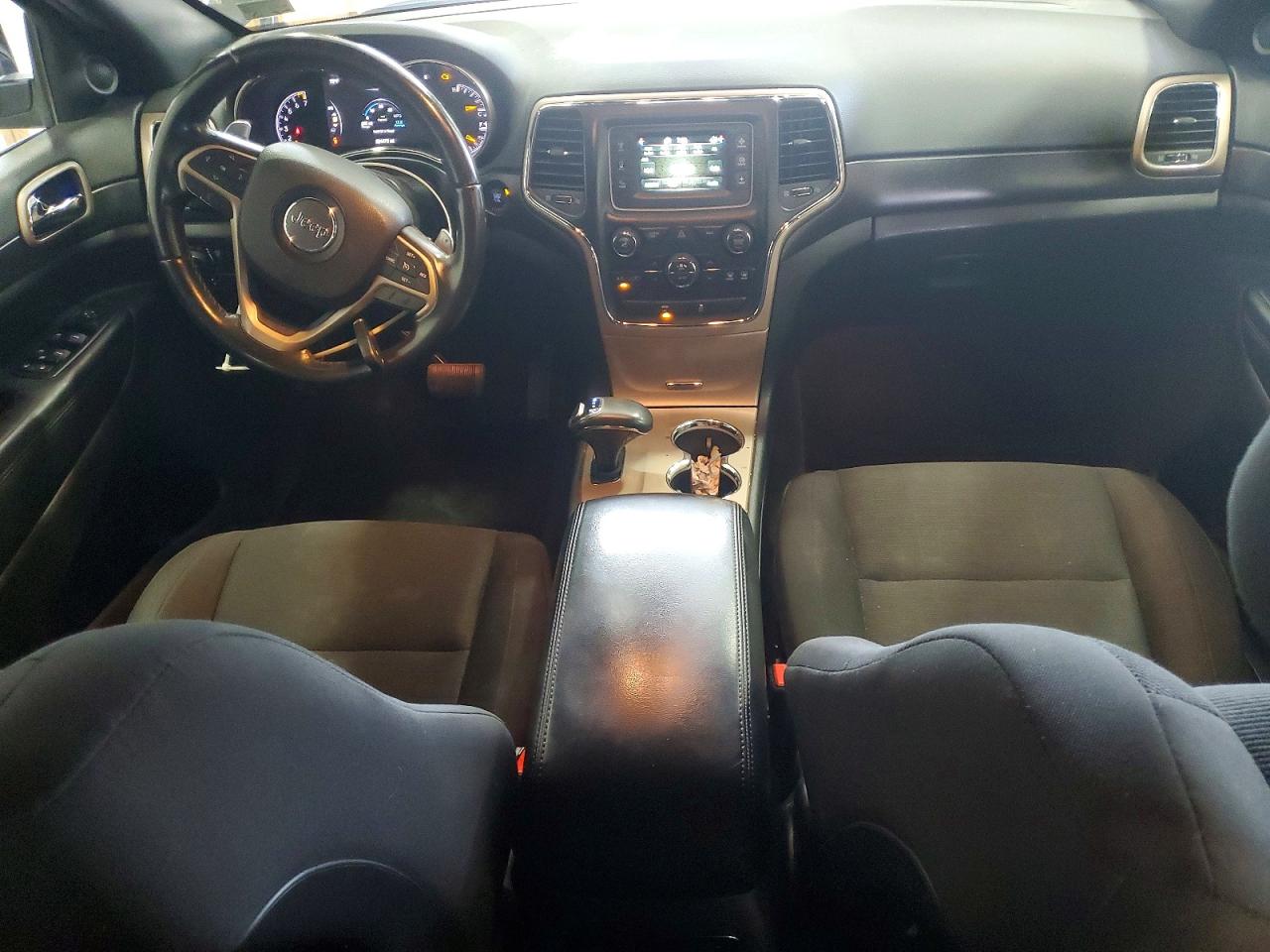 2015 Jeep Grand Cherokee Laredo Black vin: 1C4RJFAG2FC122109