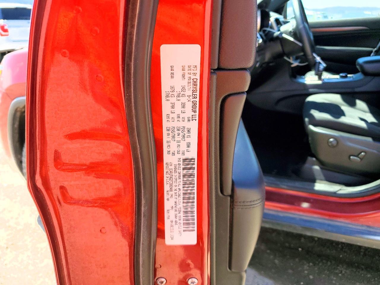 2015 Jeep Grand Cherokee Laredo Красный vin: 1C4RJFAG2FC602408