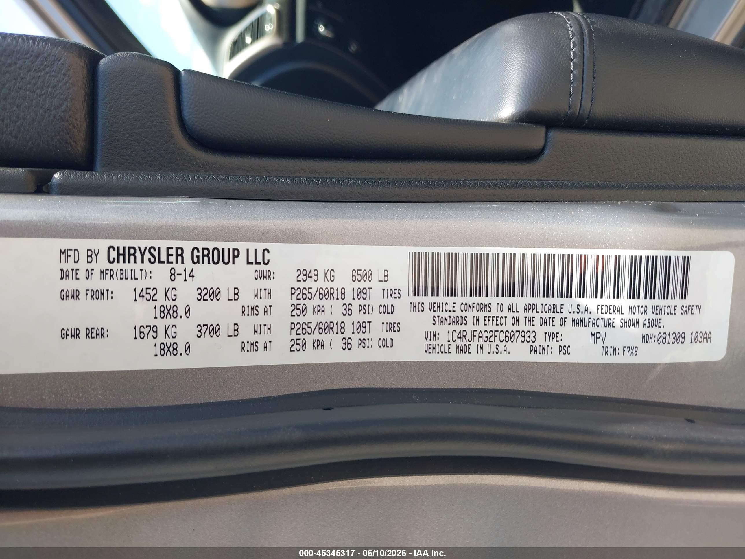 2015 Jeep Grand Cherokee Laredo Silver vin: 1C4RJFAG2FC607933