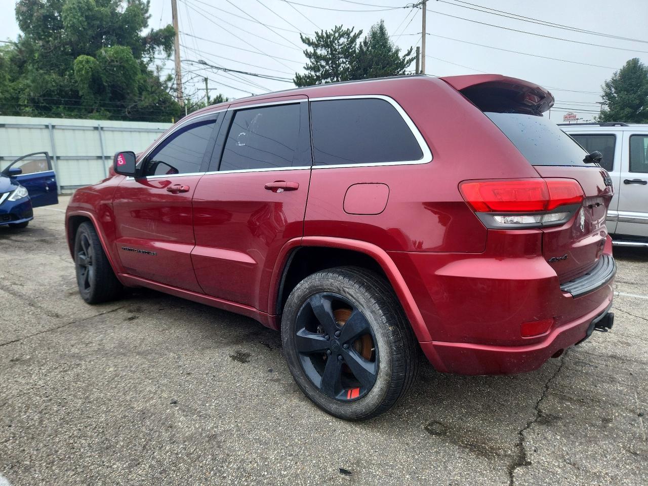 2015 Jeep Grand Cherokee Laredo Maroon vin: 1C4RJFAG2FC631214