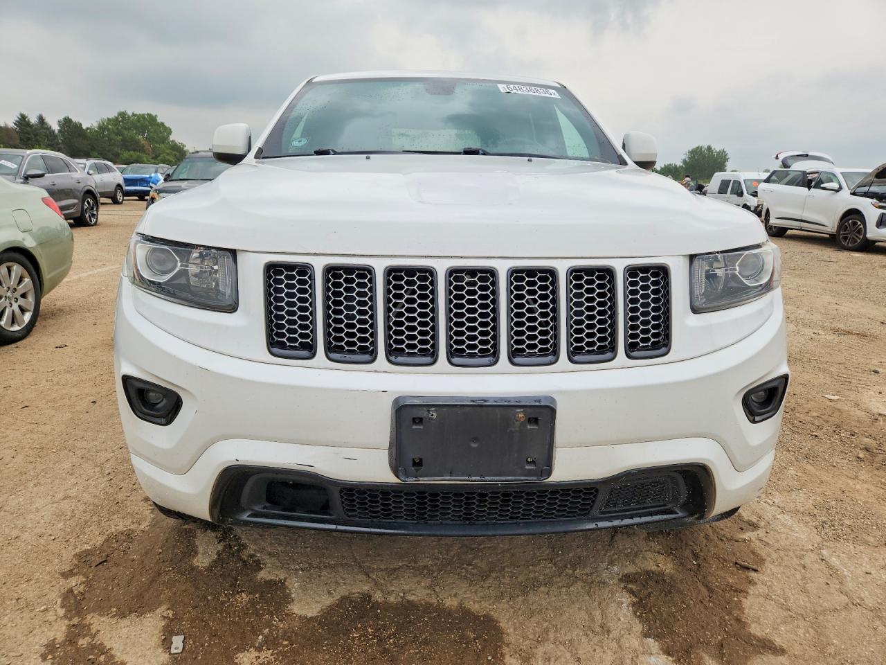 2015 Jeep Grand Cherokee Laredo White vin: 1C4RJFAG2FC637398