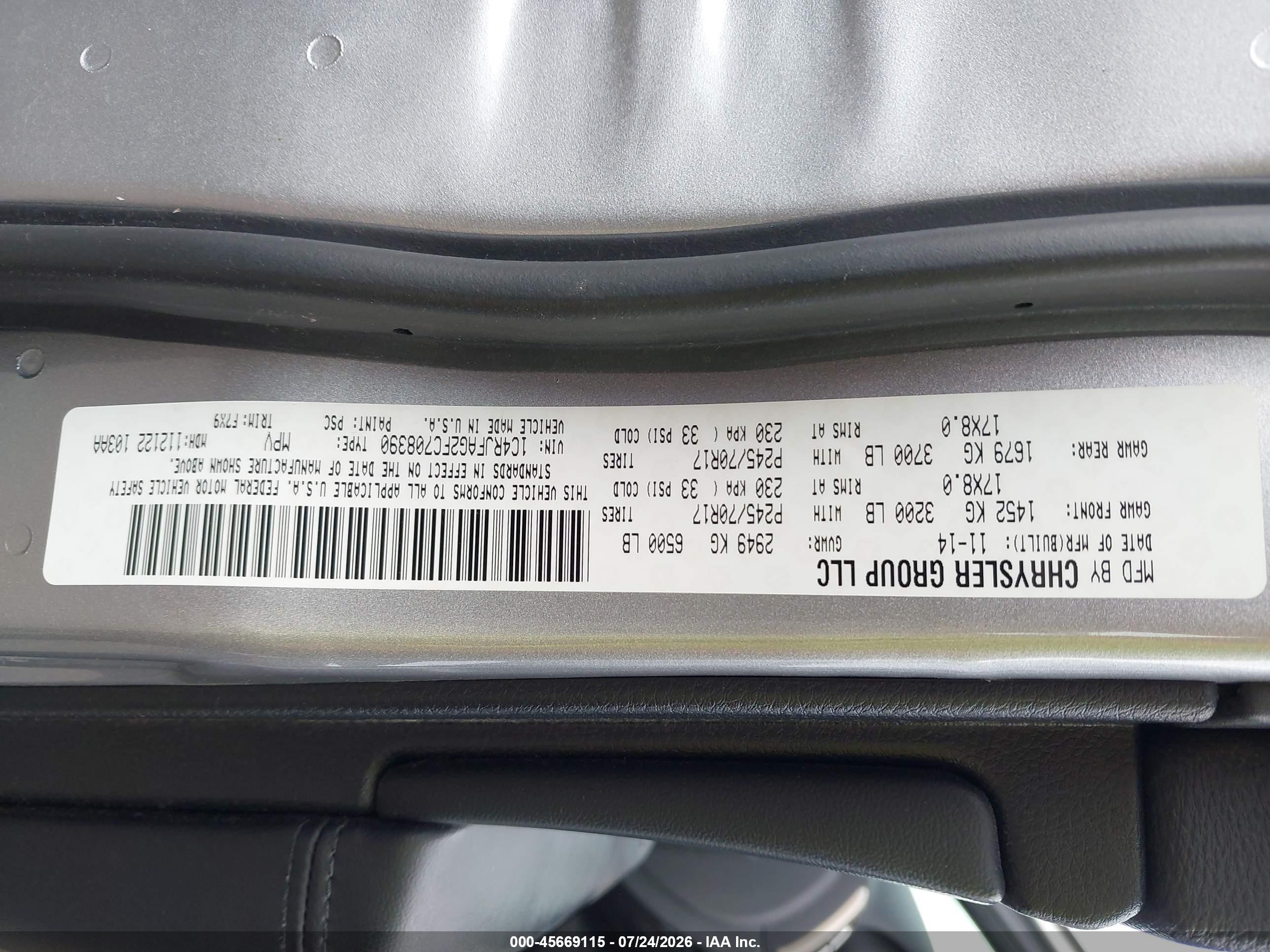 2015 Jeep Grand Cherokee Laredo Silver vin: 1C4RJFAG2FC708390