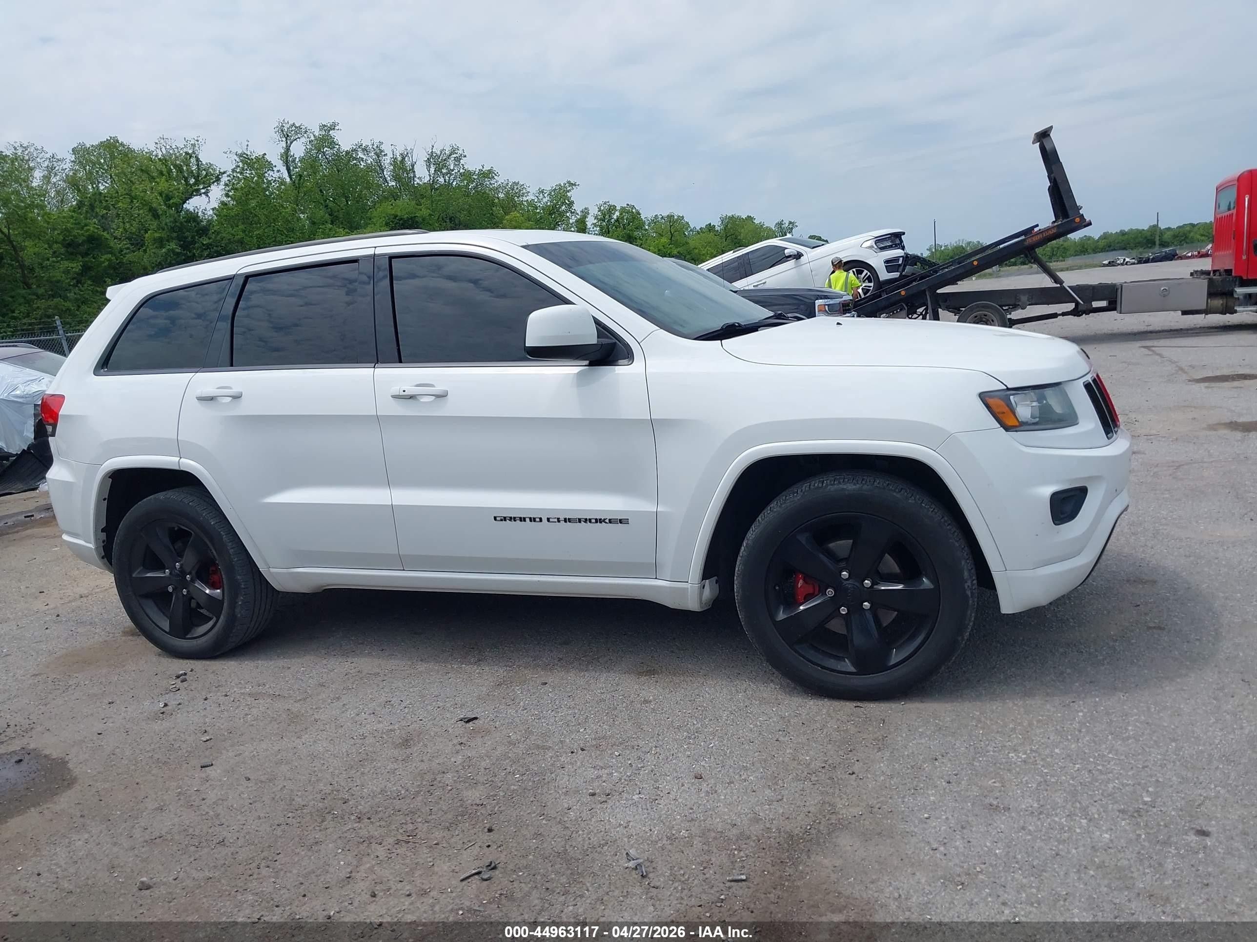 2015 Jeep Grand Cherokee Altitude White vin: 1C4RJFAG2FC720913