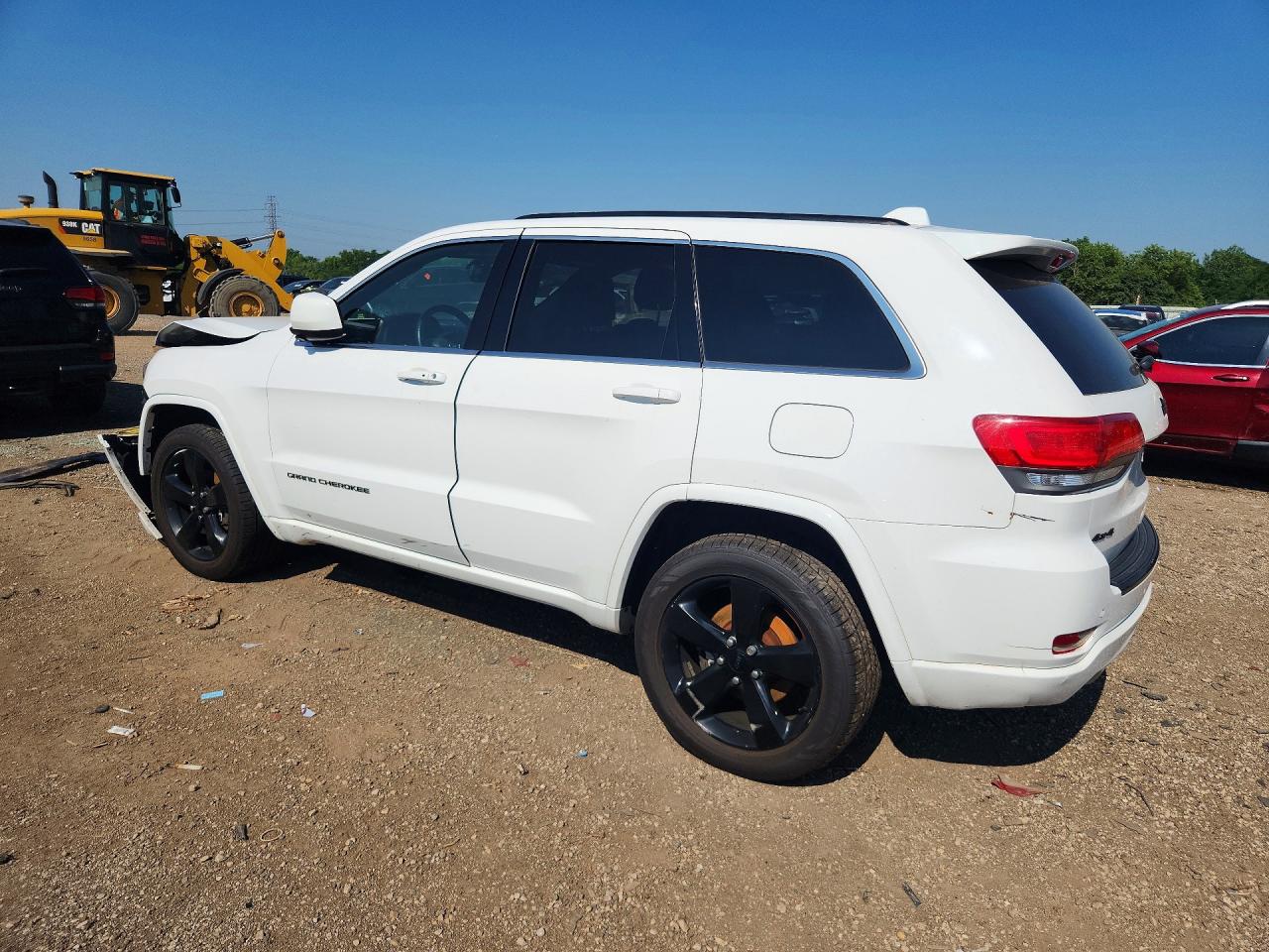 2015 Jeep Grand Cherokee Laredo White vin: 1C4RJFAG2FC748050