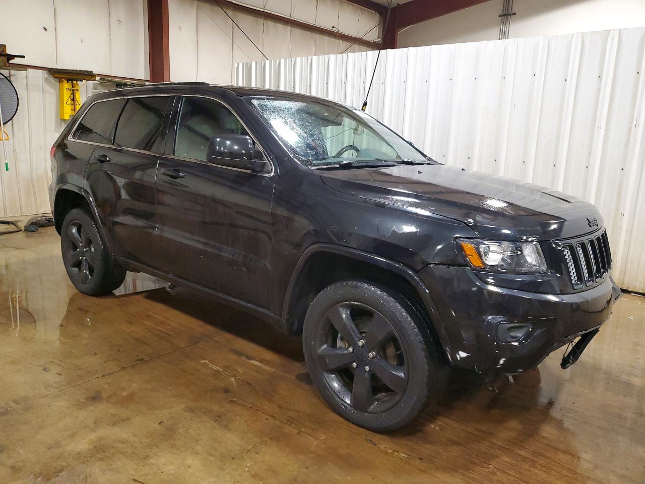 2015 Jeep Grand Cherokee Laredo Black vin: 1C4RJFAG2FC757184