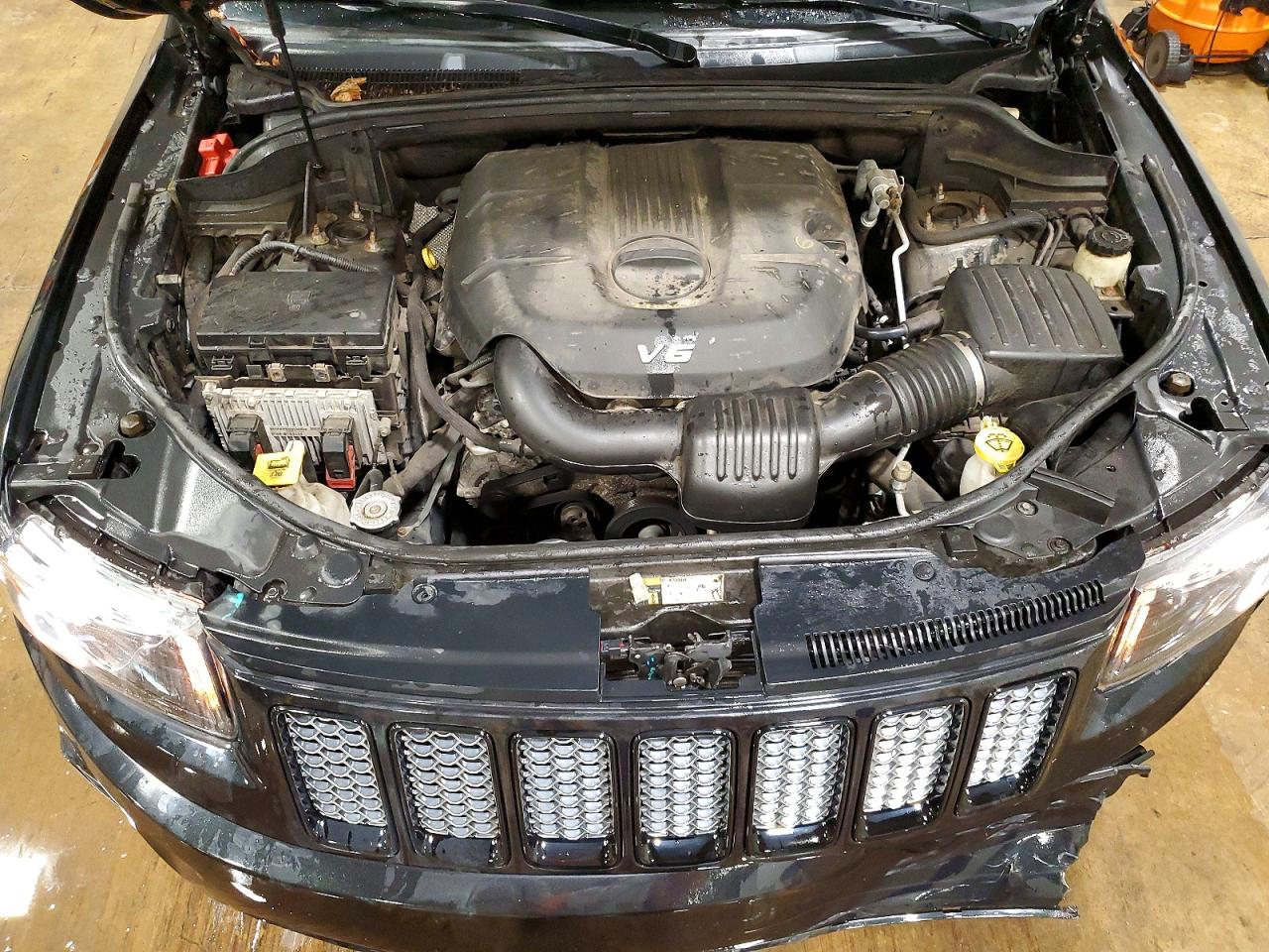 2015 Jeep Grand Cherokee Laredo Black vin: 1C4RJFAG2FC757184