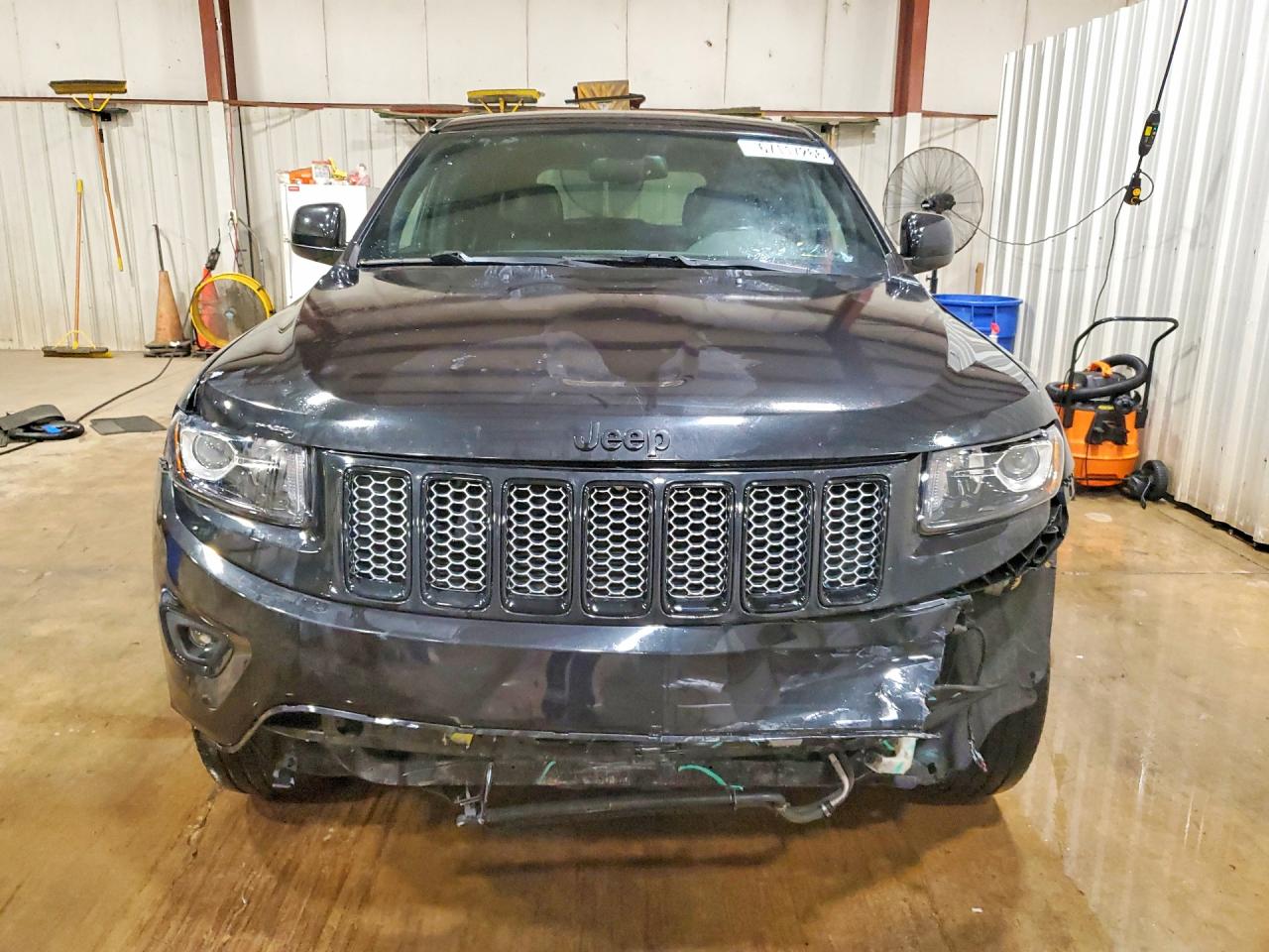 2015 Jeep Grand Cherokee Laredo Black vin: 1C4RJFAG2FC757184