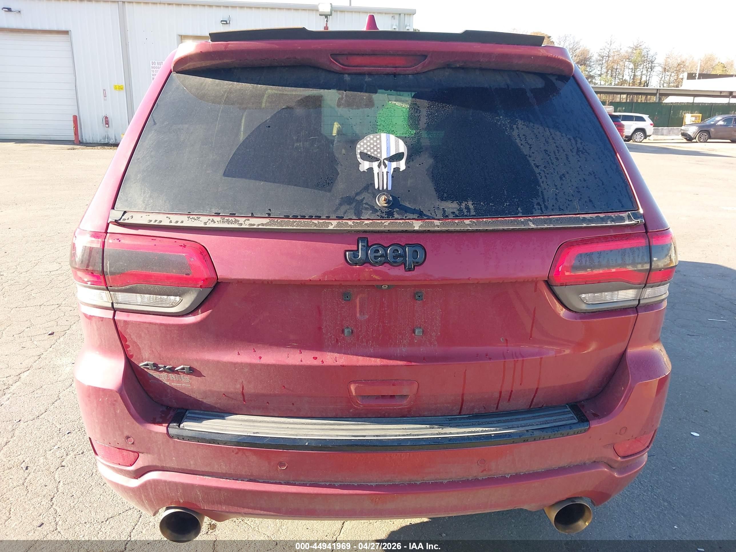 2015 Jeep Grand Cherokee Altitude Red vin: 1C4RJFAG2FC775071