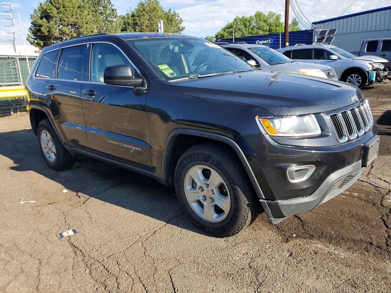 2015 Jeep Grand Cherokee Laredo Black vin: 1C4RJFAG2FC844664
