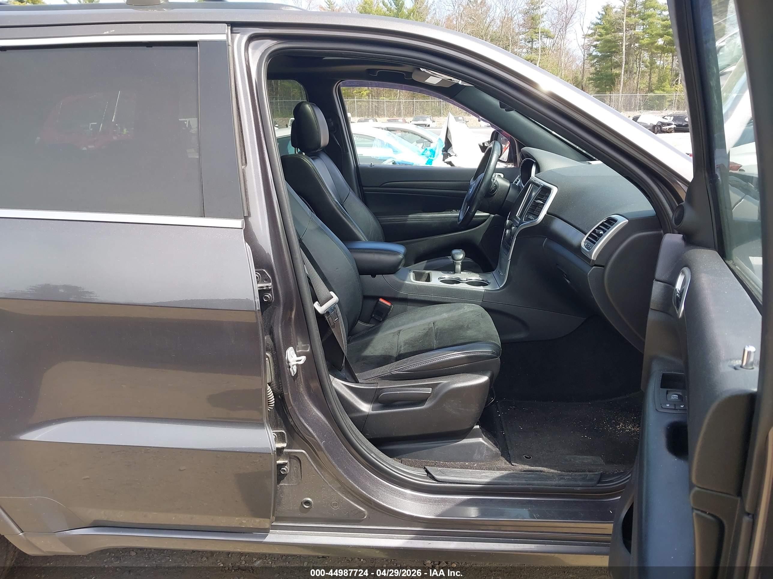 2015 Jeep Grand Cherokee Altitude Gray vin: 1C4RJFAG2FC858855