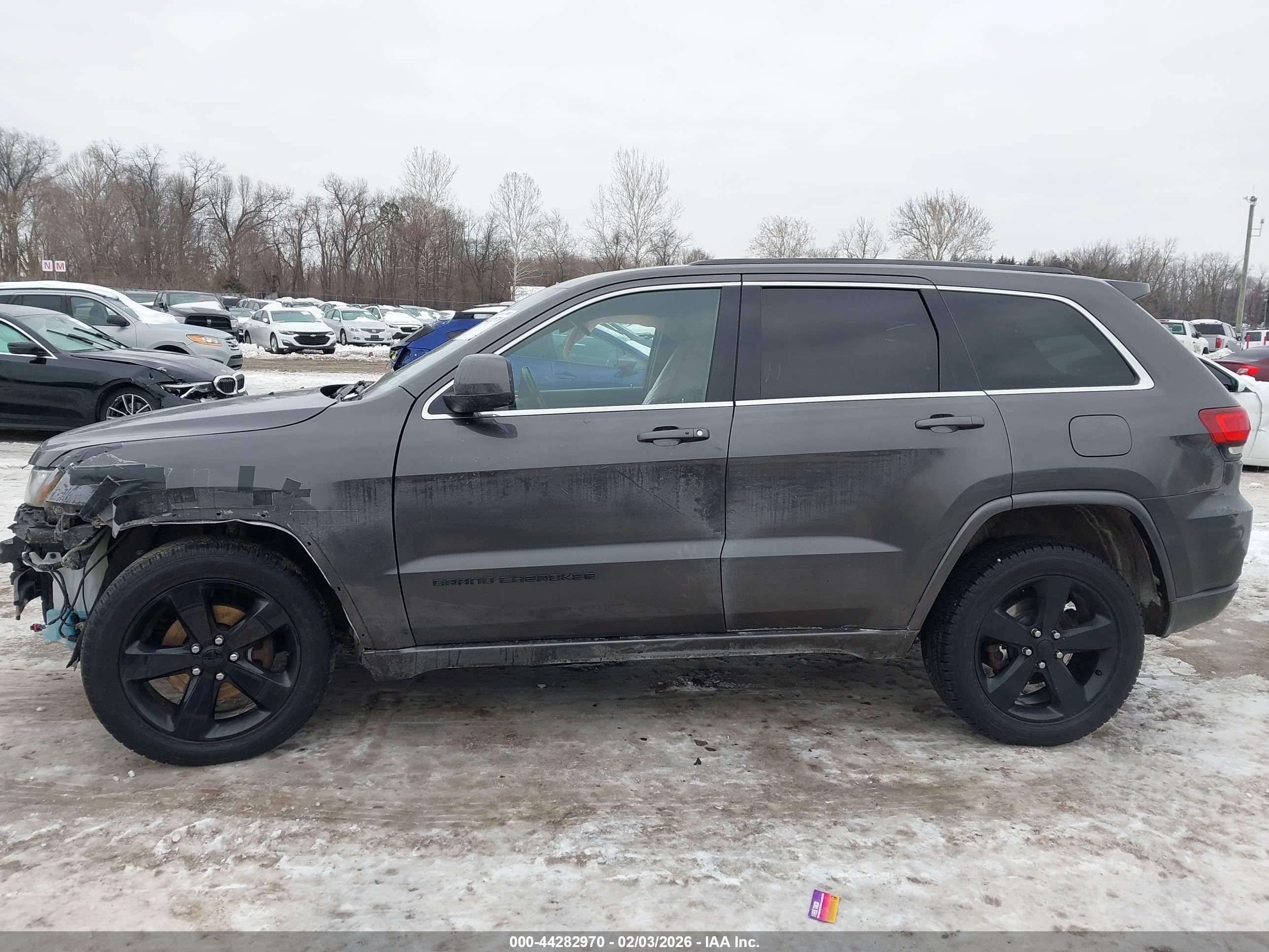 2015 Jeep Grand Cherokee Altitude Gray vin: 1C4RJFAG2FC865725