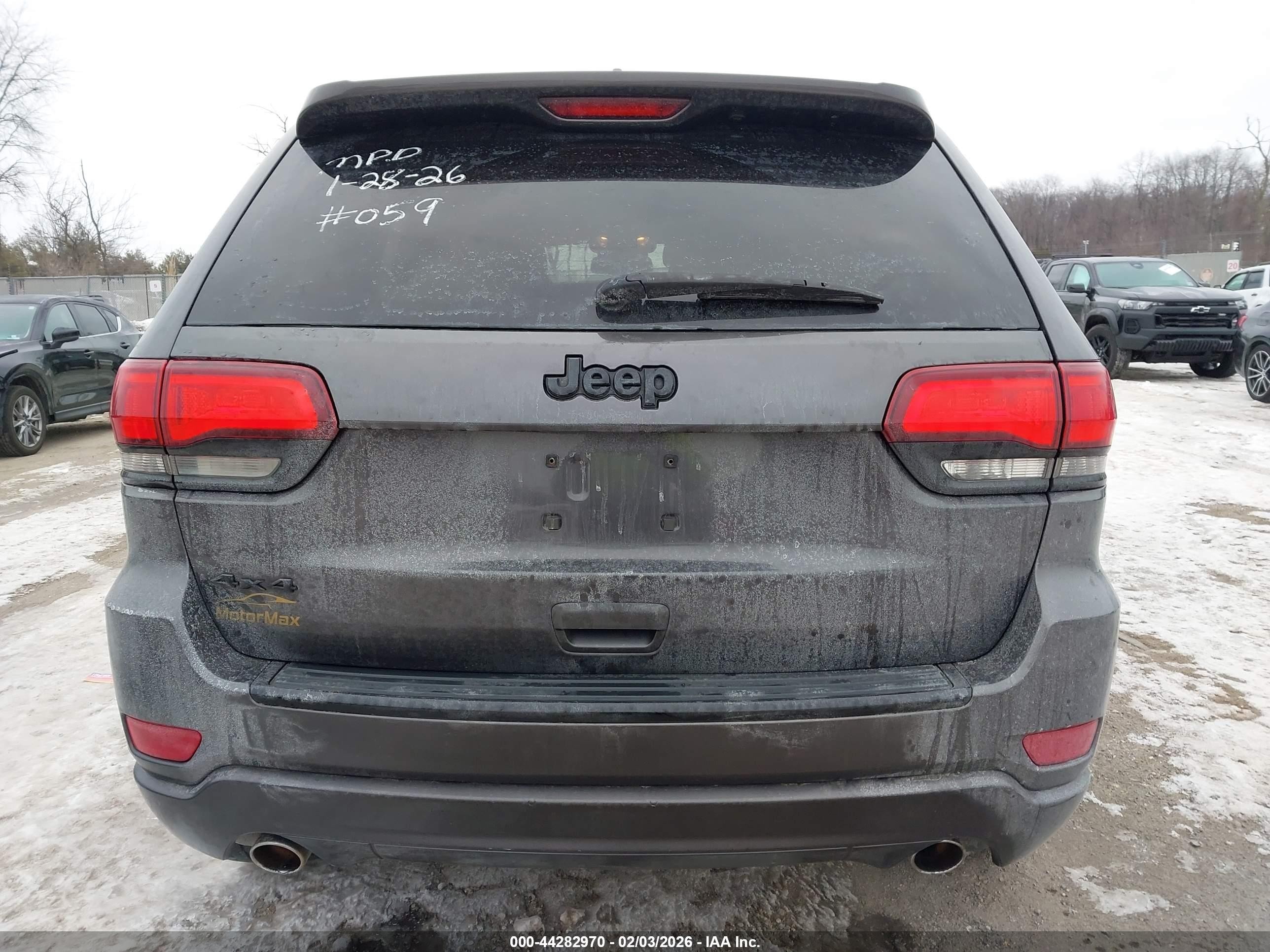 2015 Jeep Grand Cherokee Altitude Gray vin: 1C4RJFAG2FC865725