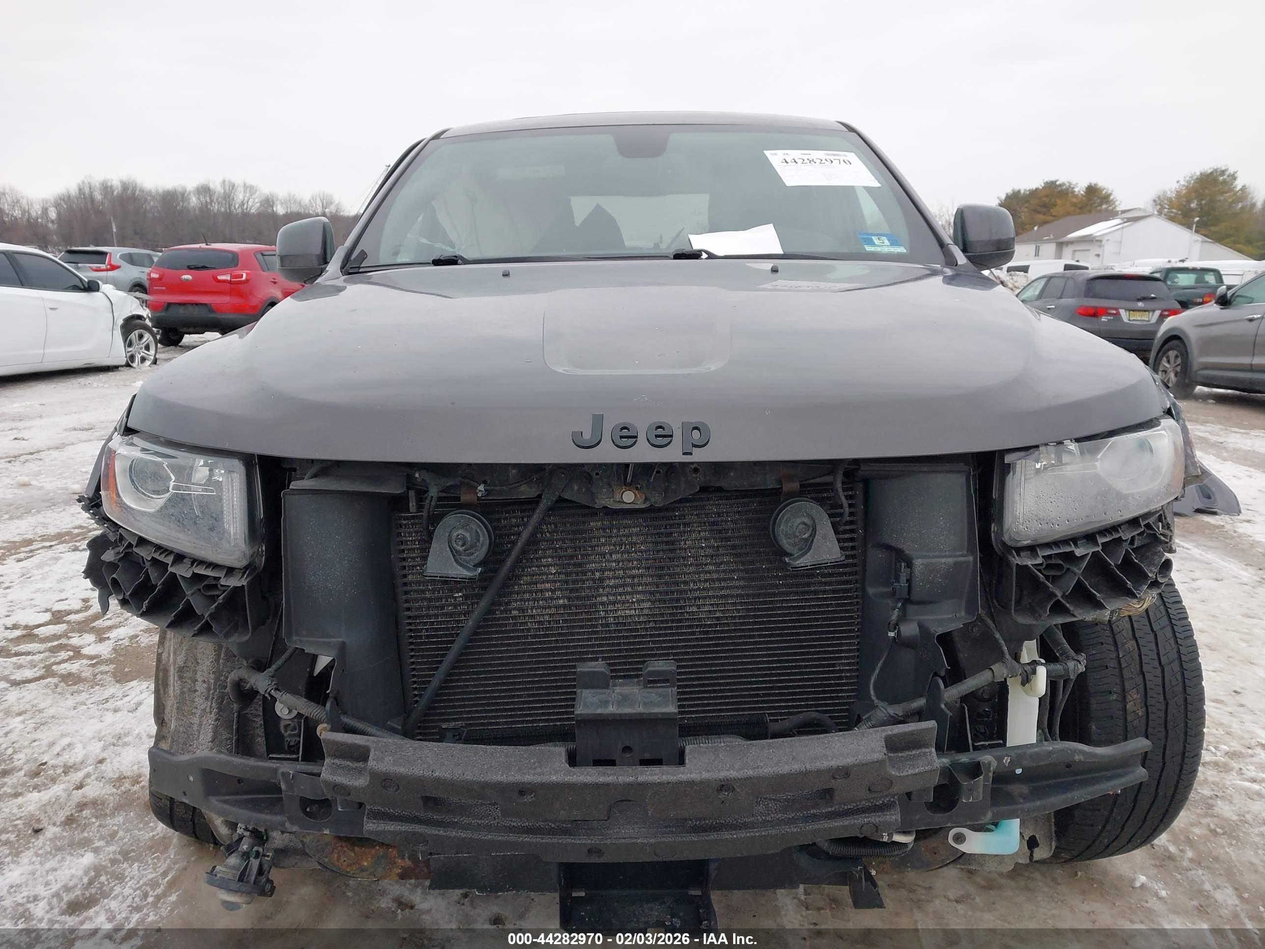 2015 Jeep Grand Cherokee Altitude Gray vin: 1C4RJFAG2FC865725