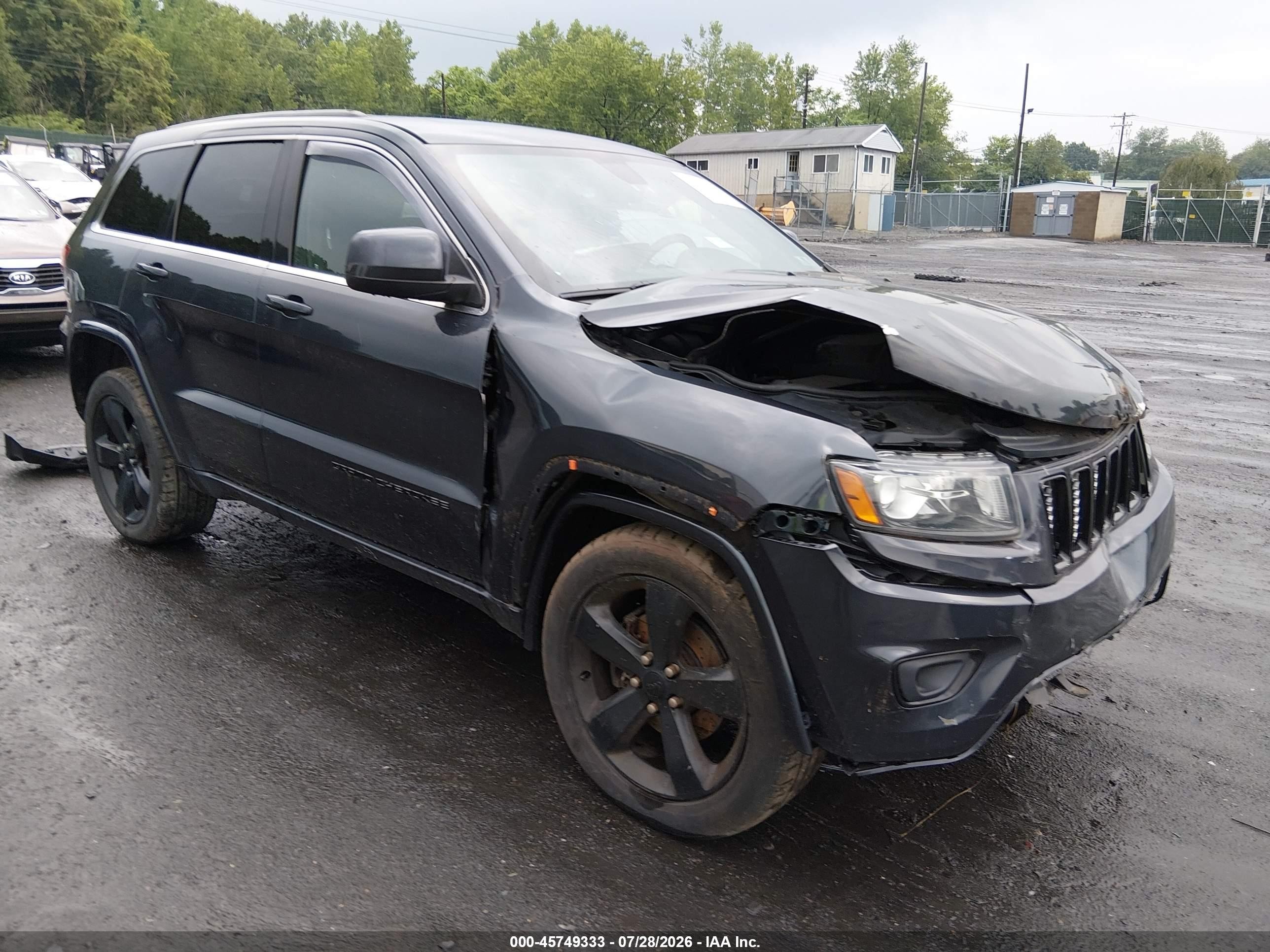 2015 Jeep Grand Cherokee Altitude Gray vin: 1C4RJFAG2FC876109