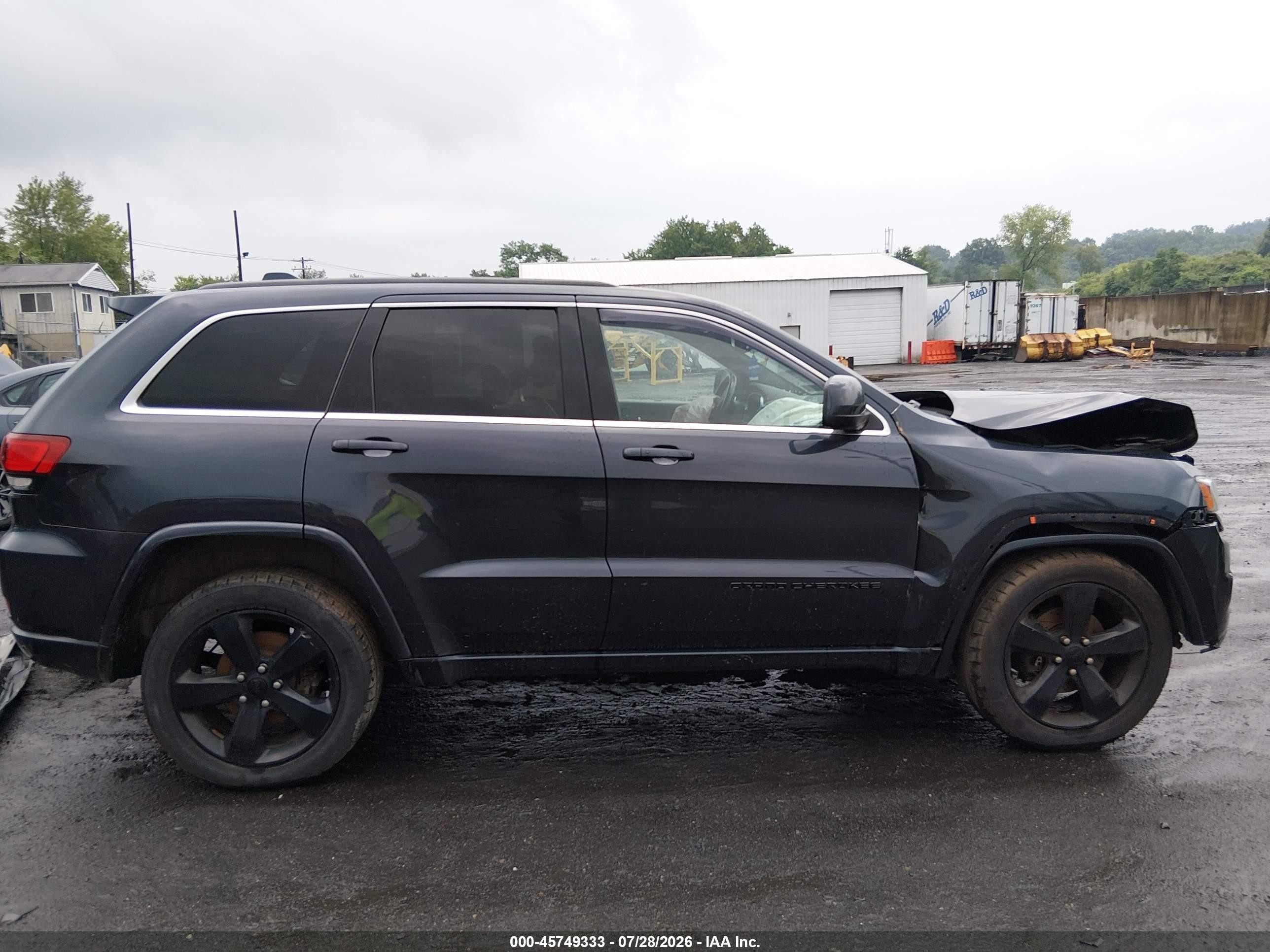 2015 Jeep Grand Cherokee Altitude Gray vin: 1C4RJFAG2FC876109