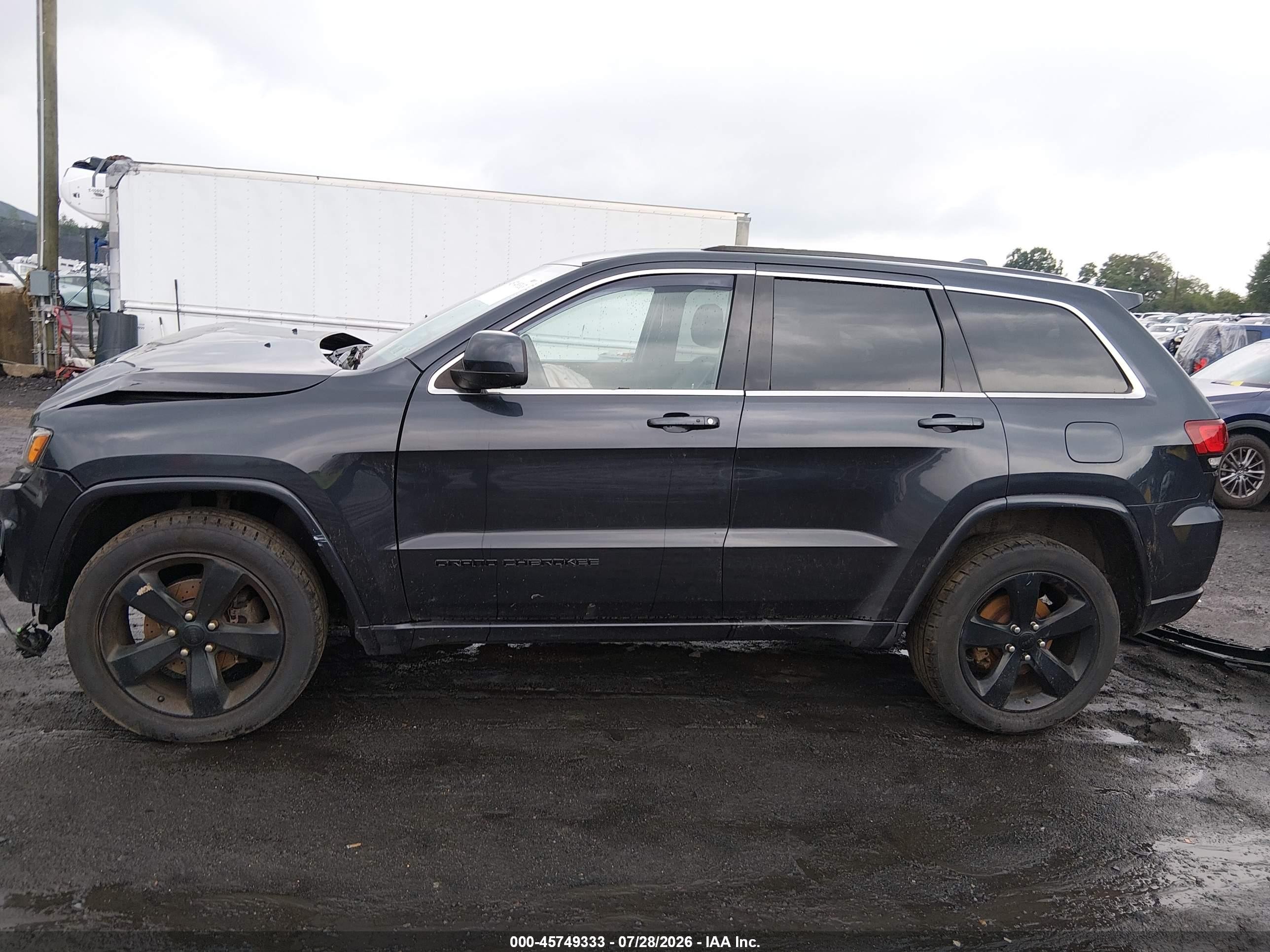 2015 Jeep Grand Cherokee Altitude Gray vin: 1C4RJFAG2FC876109