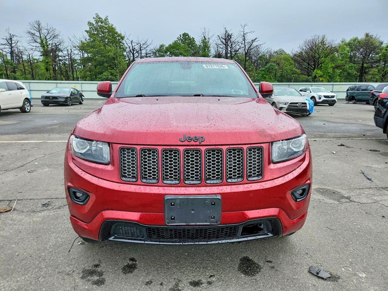 2015 Jeep Grand Cherokee Laredo Красный vin: 1C4RJFAG2FC919072
