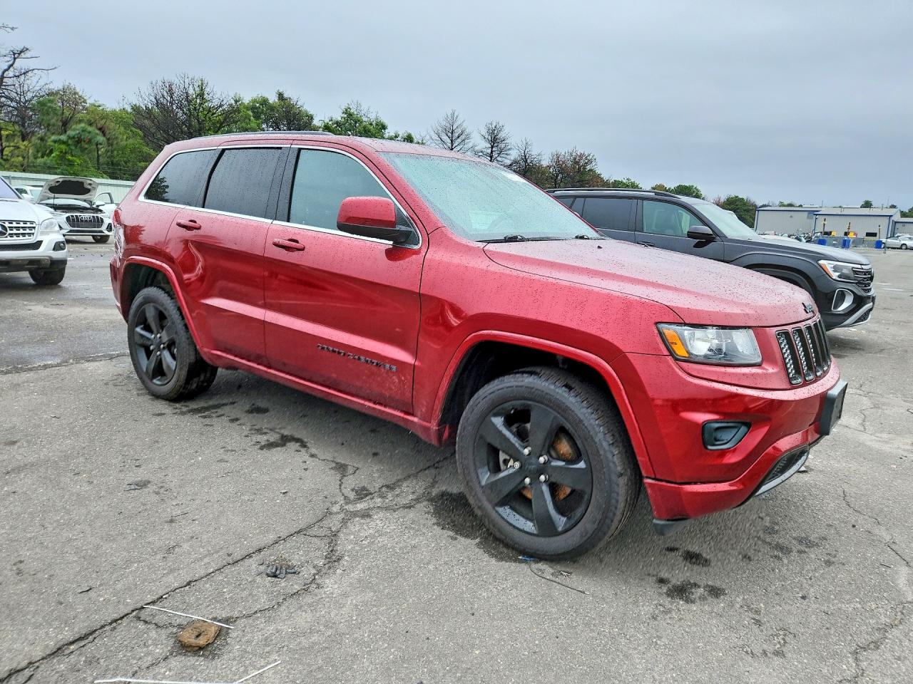 2015 Jeep Grand Cherokee Laredo Красный vin: 1C4RJFAG2FC919072