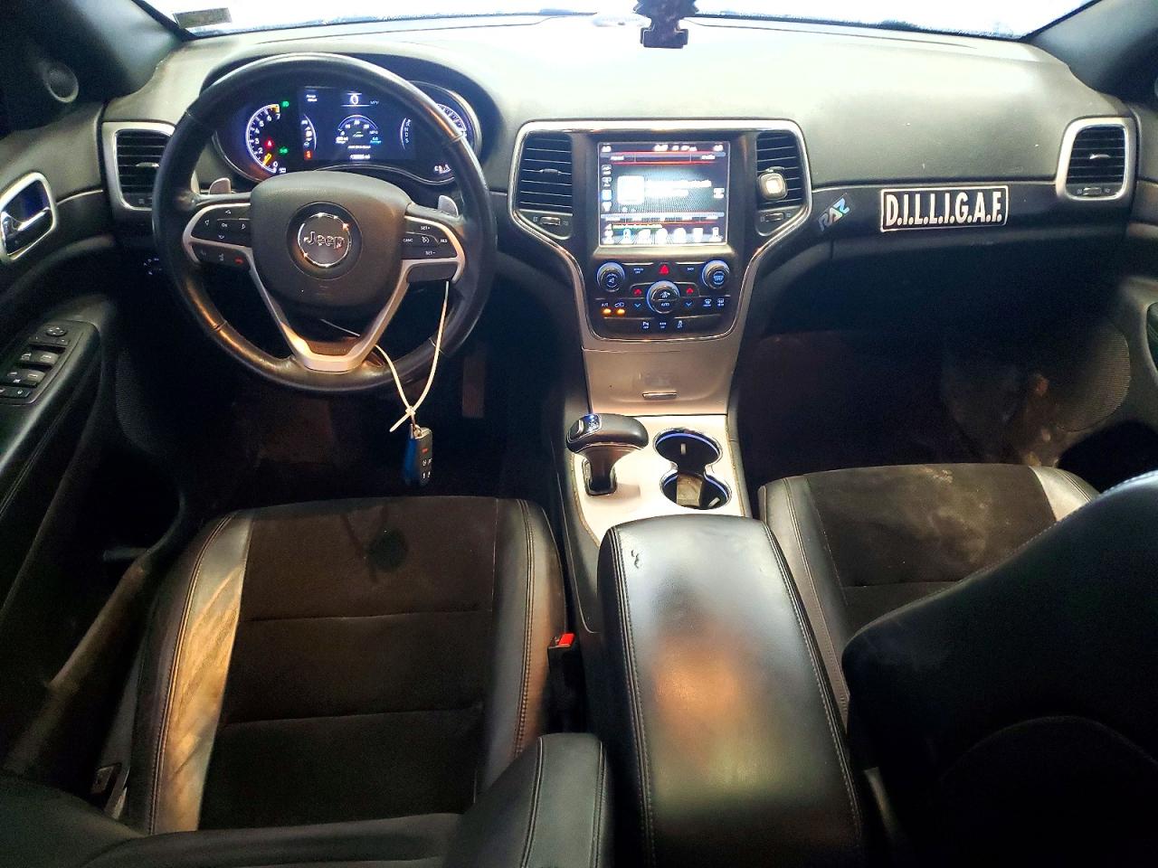 2015 Jeep Grand Cherokee Laredo Gray vin: 1C4RJFAG2FC924868