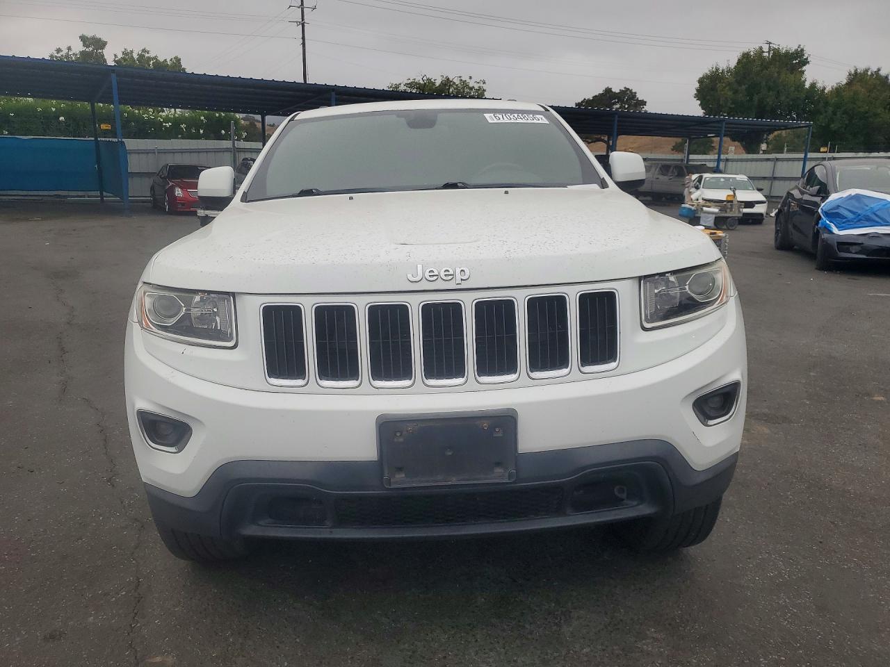 2016 Jeep Grand Cherokee Laredo White vin: 1C4RJFAG2GC406342