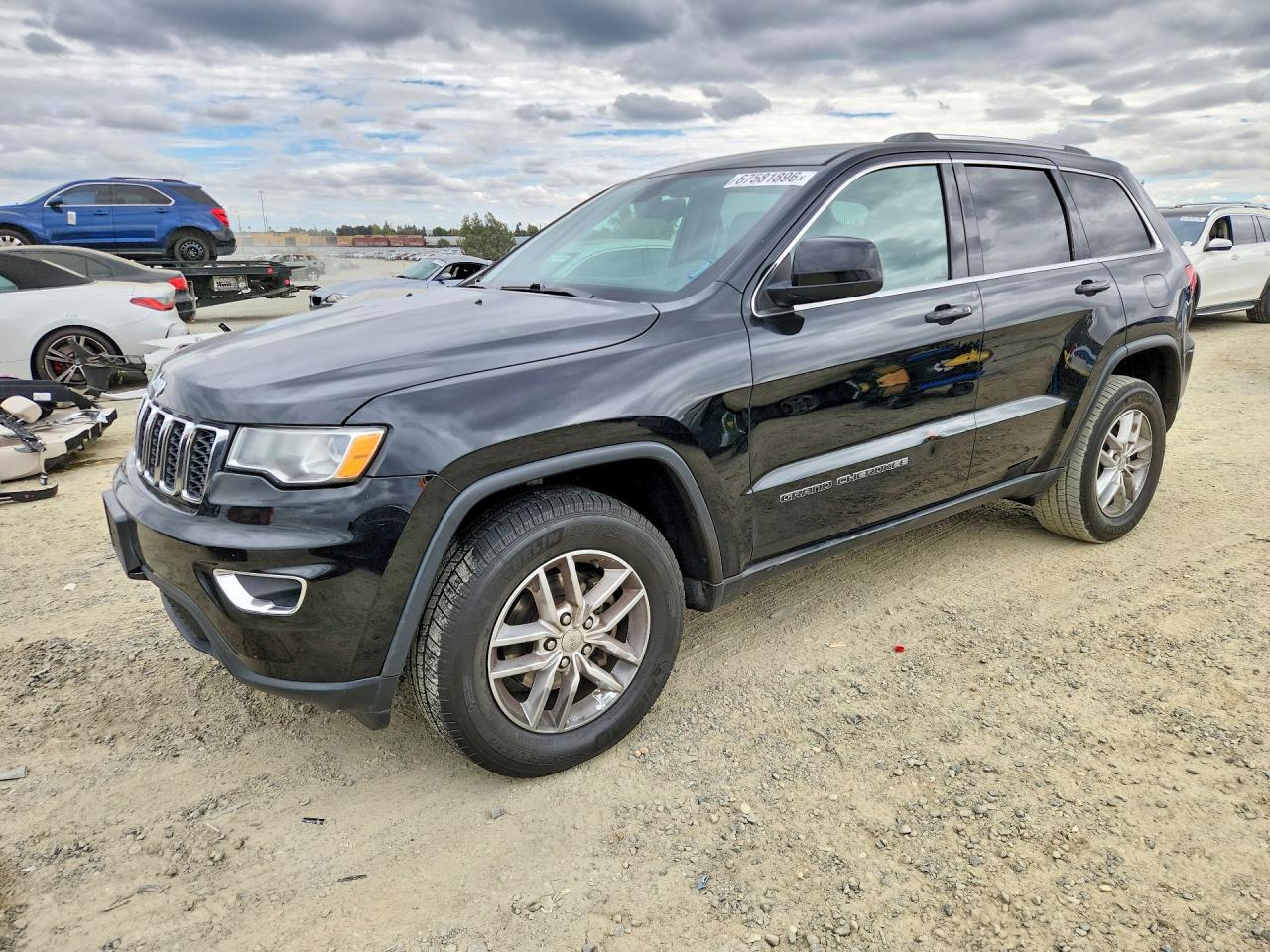 2018 Jeep Grand Cherokee Laredo Black vin: 1C4RJFAG2JC268163