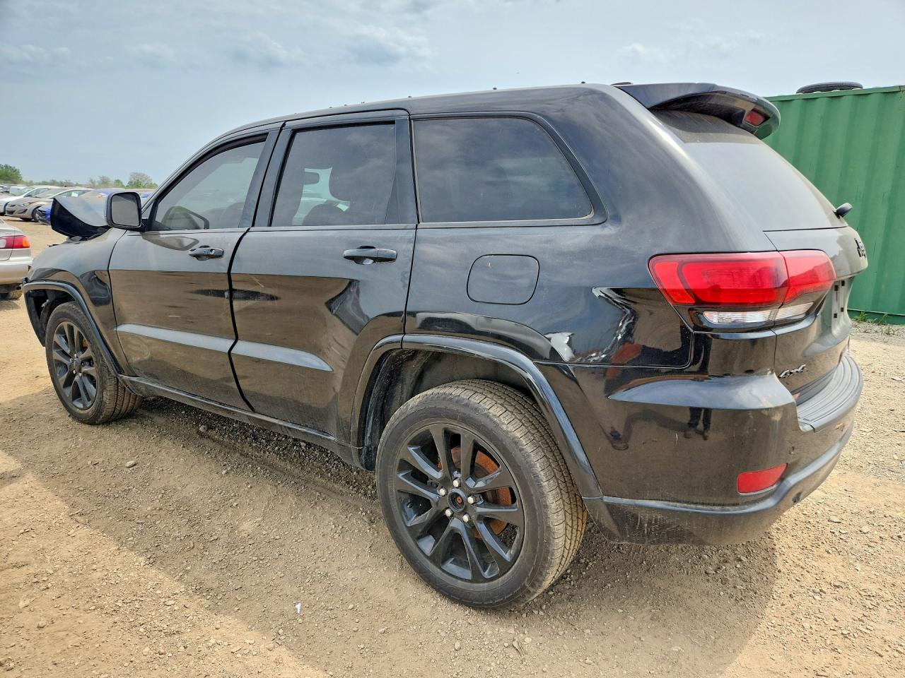 2018 Jeep Grand Cherokee Laredo Black vin: 1C4RJFAG2JC500373