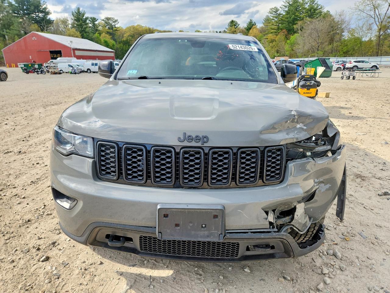 2021 Jeep Grand Cherokee Laredo Gray vin: 1C4RJFAG2MC855161