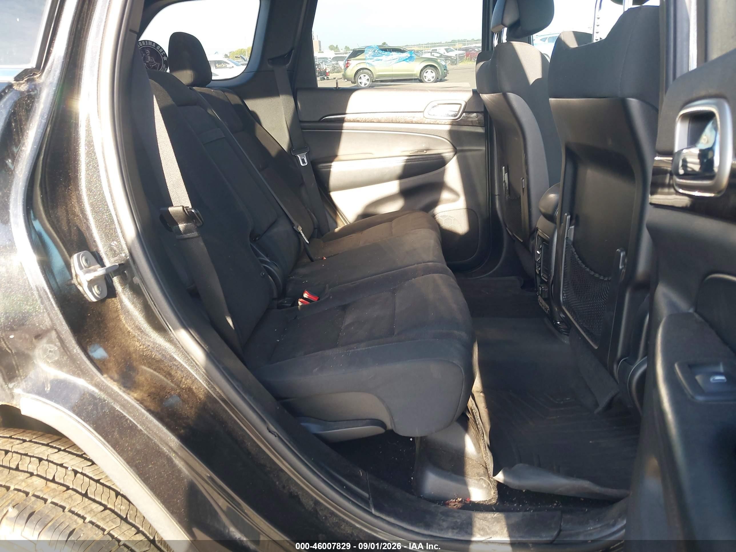 2012 Jeep Grand Cherokee Laredo Black vin: 1C4RJFAG3CC222327