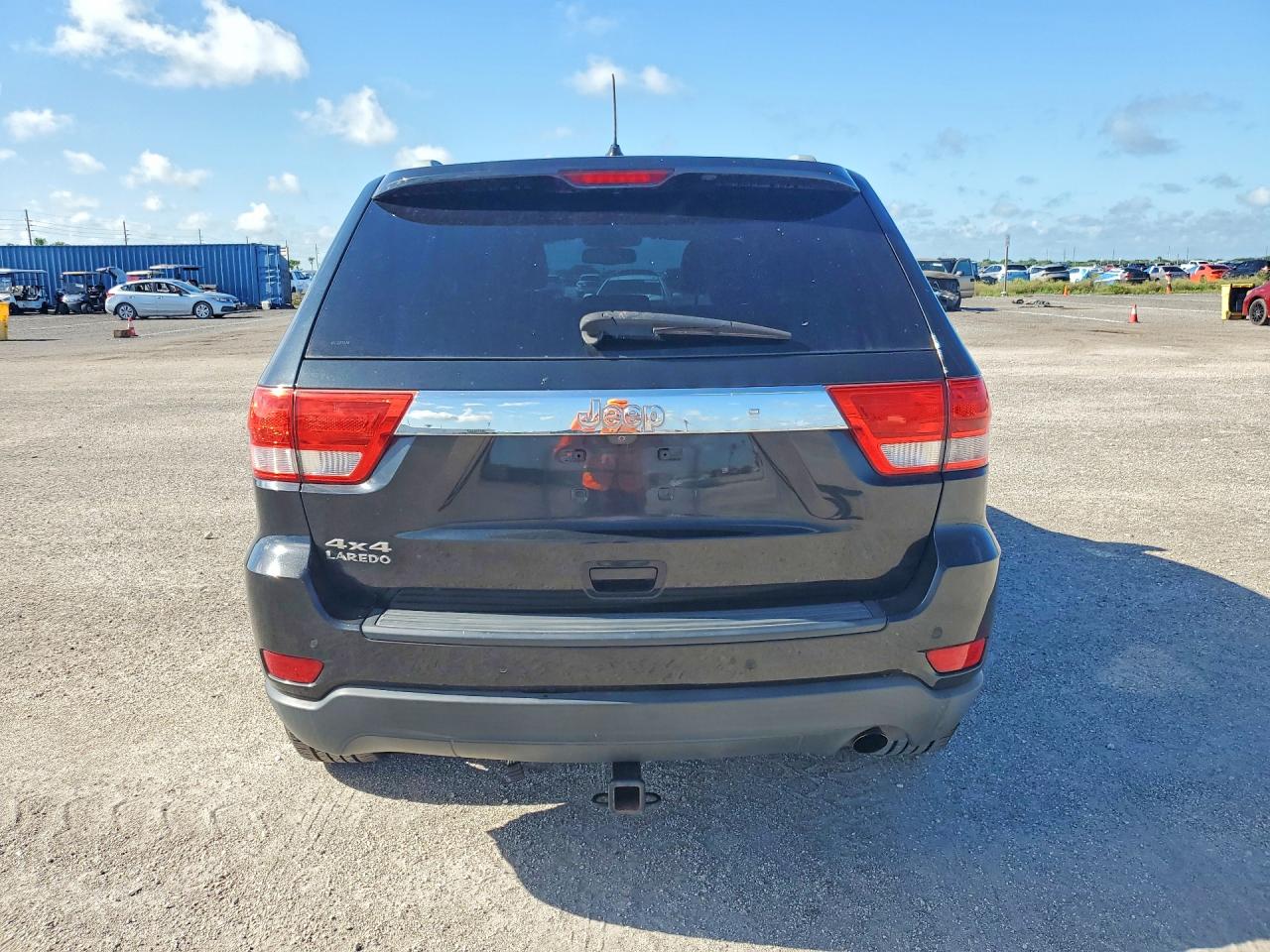 2012 Jeep Grand Cherokee Laredo Черный vin: 1C4RJFAG3CC227320
