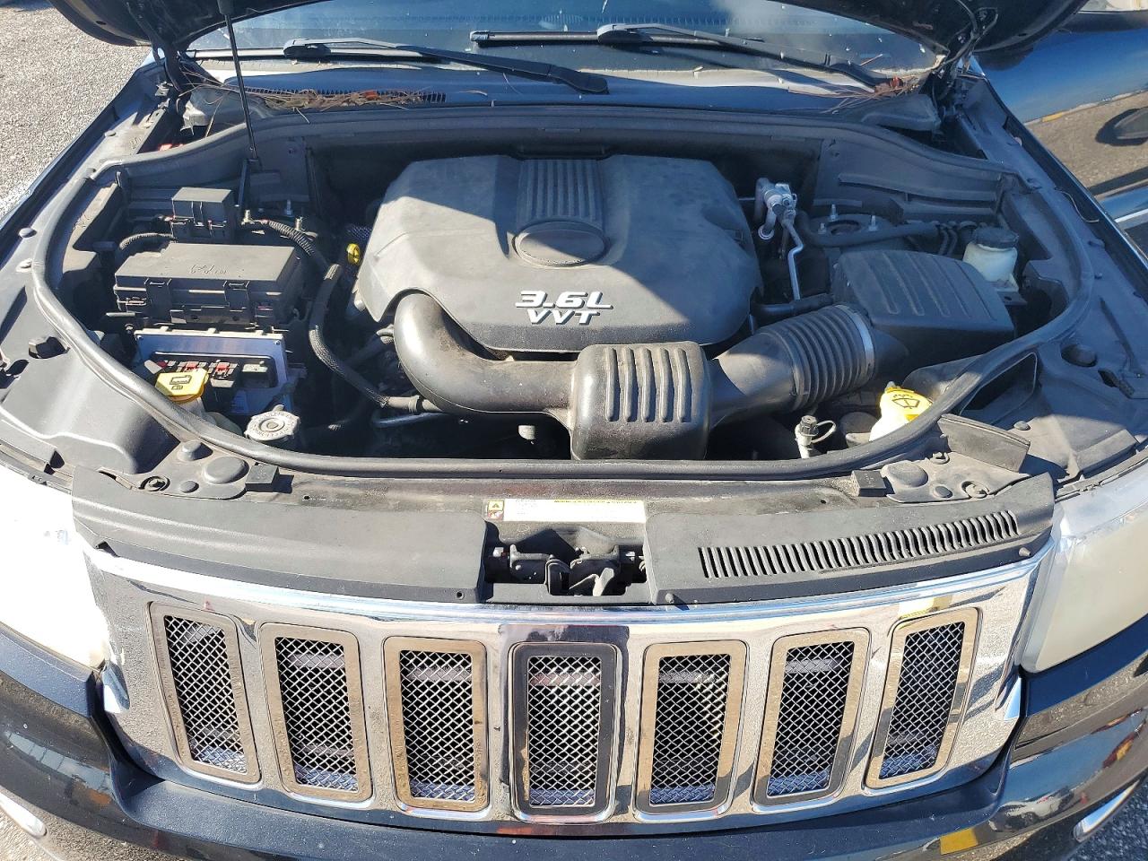 2012 Jeep Grand Cherokee Laredo Черный vin: 1C4RJFAG3CC227320