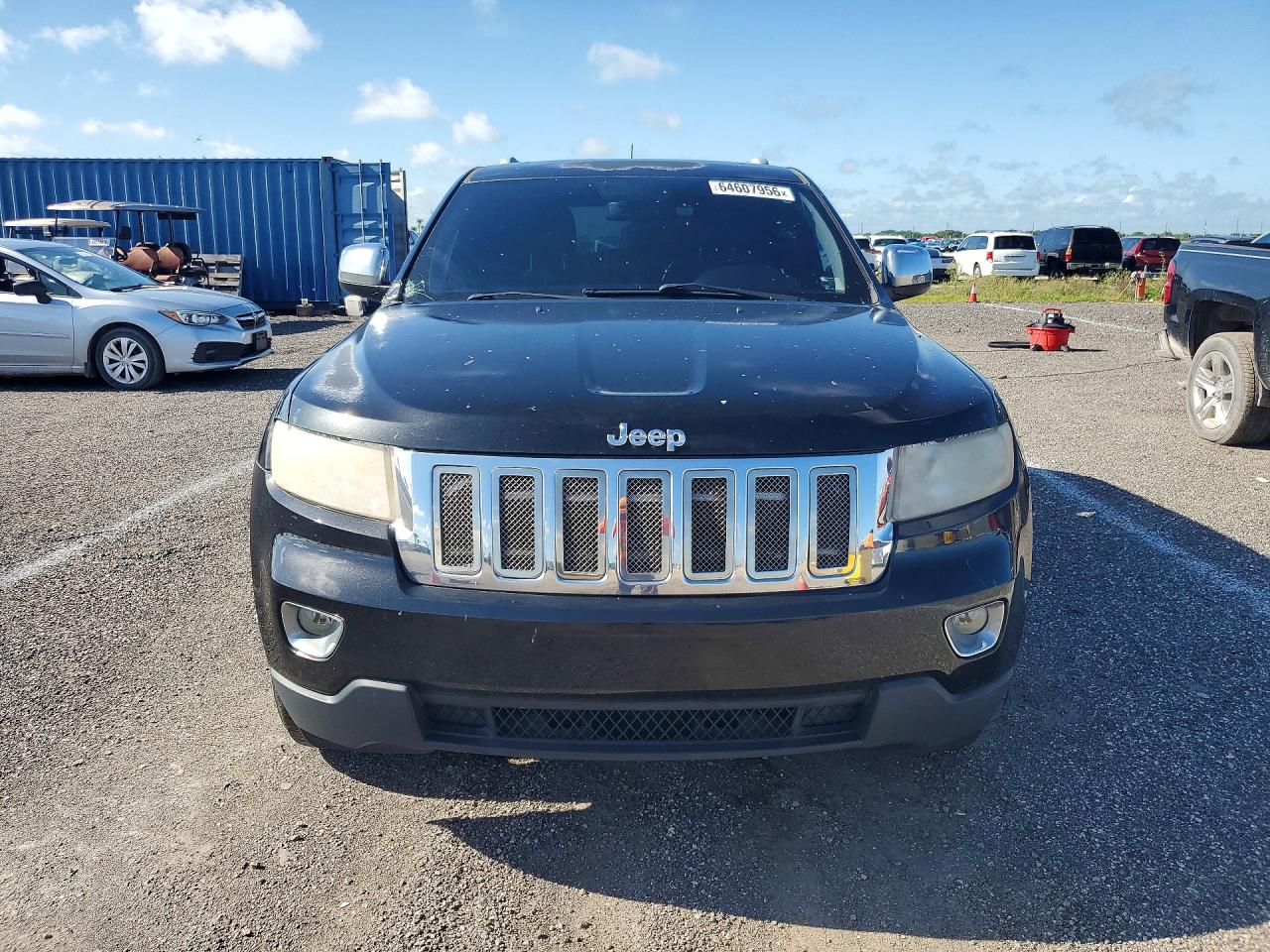 2012 Jeep Grand Cherokee Laredo Черный vin: 1C4RJFAG3CC227320