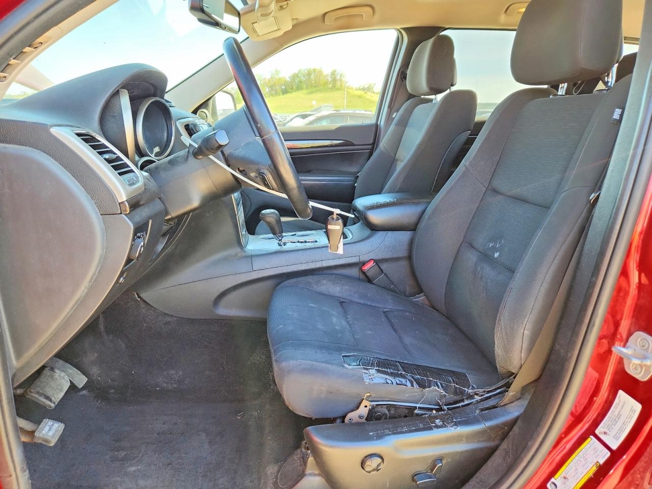 2012 Jeep Grand Cherokee Laredo Красный vin: 1C4RJFAG3CC263489