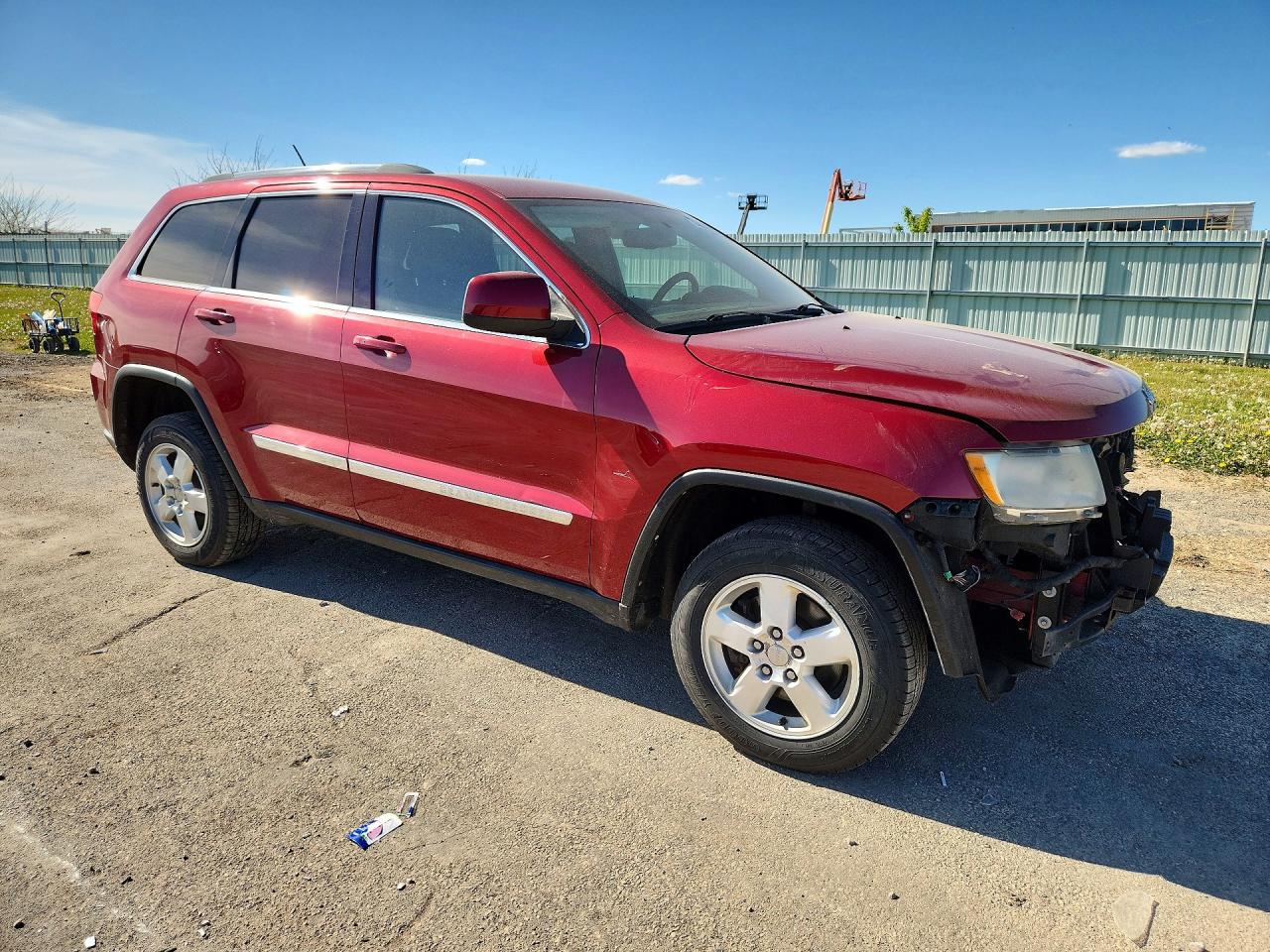 2012 Jeep Grand Cherokee Laredo Красный vin: 1C4RJFAG3CC263489