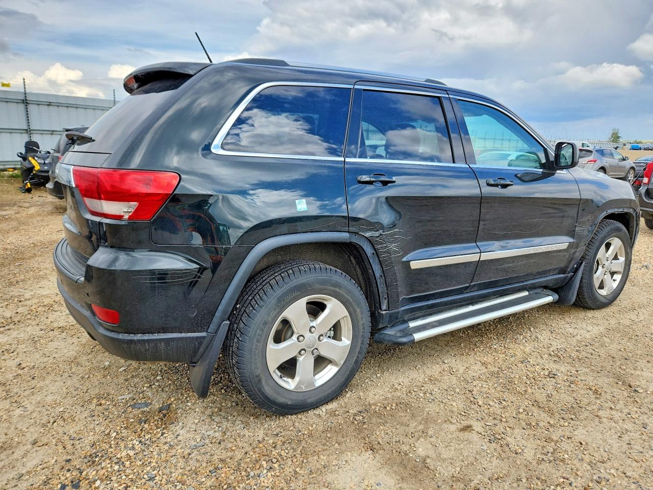 2012 Jeep Grand Cherokee Laredo Black vin: 1C4RJFAG3CC315221