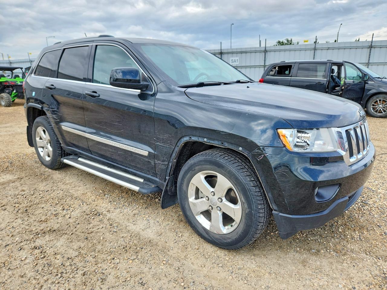 2012 Jeep Grand Cherokee Laredo Black vin: 1C4RJFAG3CC315221