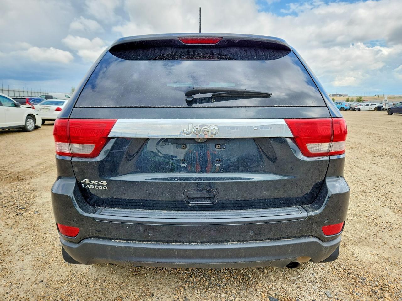 2012 Jeep Grand Cherokee Laredo Black vin: 1C4RJFAG3CC315221