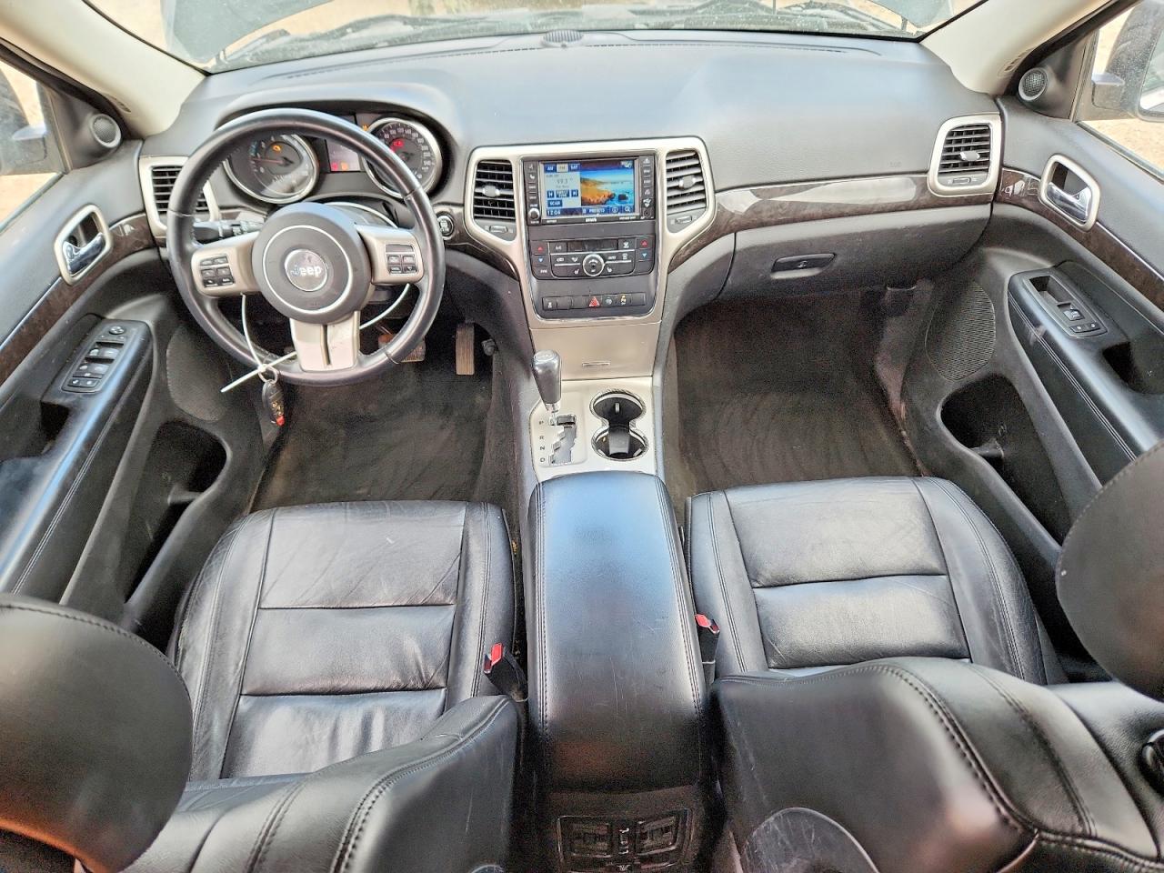 2012 Jeep Grand Cherokee Laredo Black vin: 1C4RJFAG3CC315221