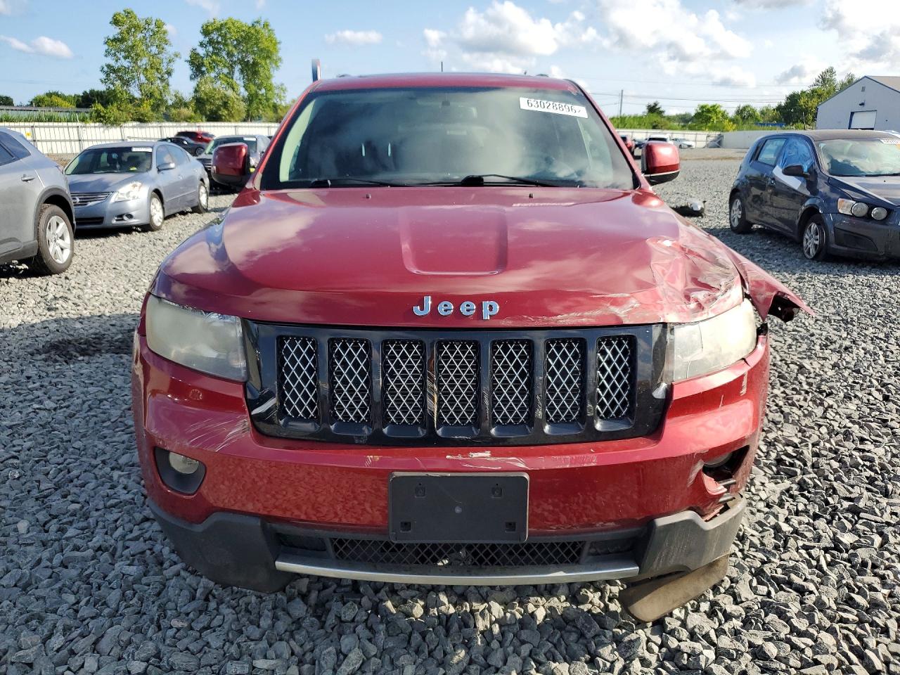 2012 Jeep Grand Cherokee Laredo Red vin: 1C4RJFAG3CC329149