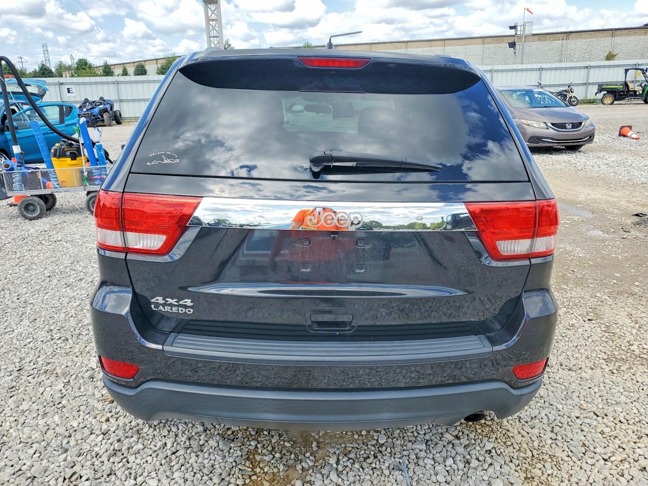 2013 Jeep Grand Cherokee Laredo Black vin: 1C4RJFAG3DC501570