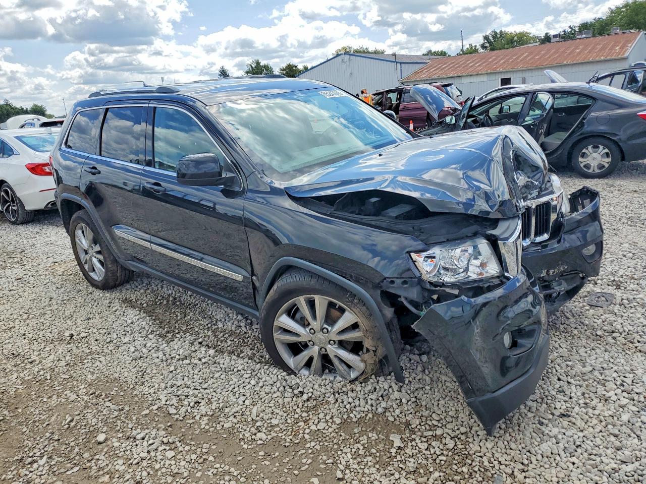 2013 Jeep Grand Cherokee Laredo Black vin: 1C4RJFAG3DC501570