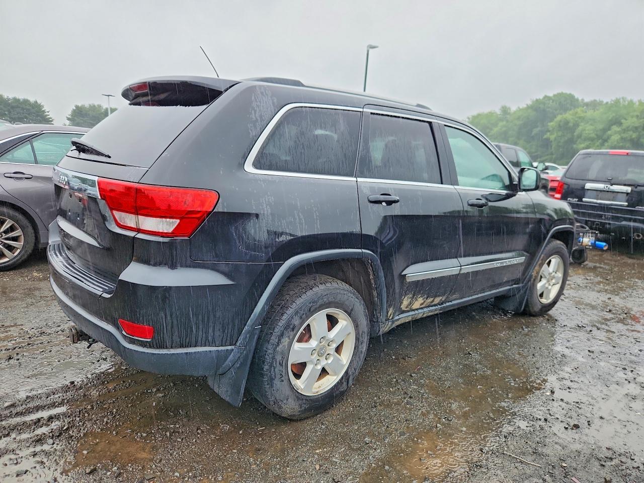 2013 Jeep Grand Cherokee Laredo Black vin: 1C4RJFAG3DC507403