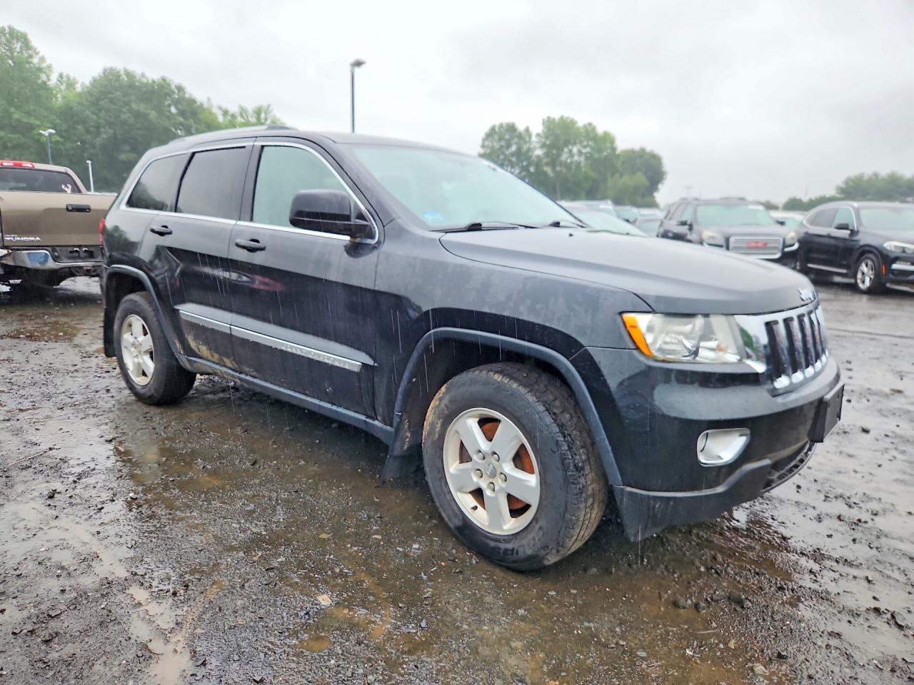 2013 Jeep Grand Cherokee Laredo Black vin: 1C4RJFAG3DC507403