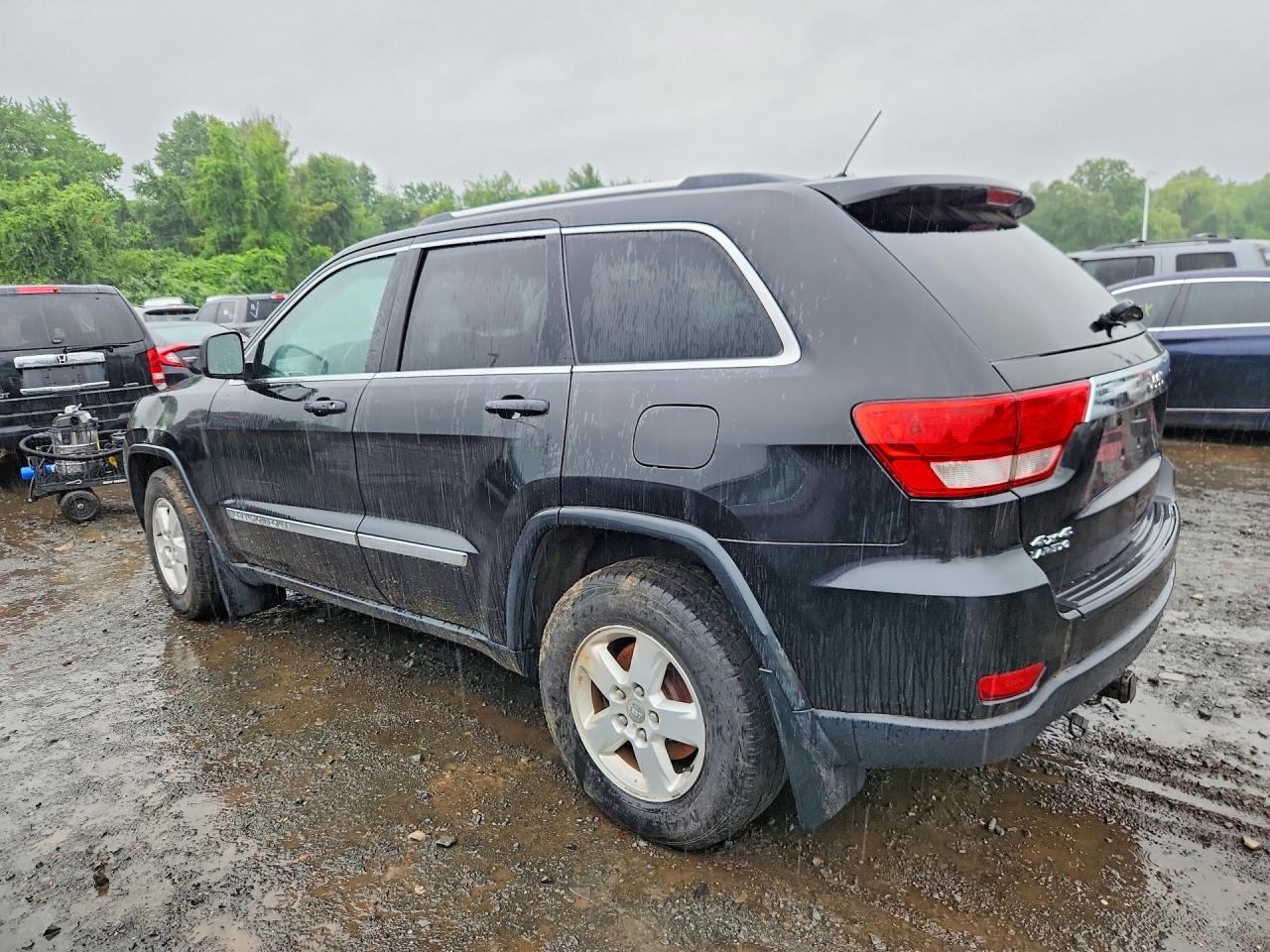 2013 Jeep Grand Cherokee Laredo Black vin: 1C4RJFAG3DC507403