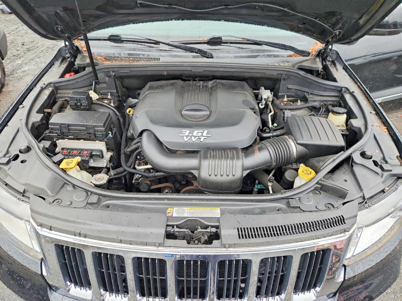 2013 Jeep Grand Cherokee Laredo Black vin: 1C4RJFAG3DC507403