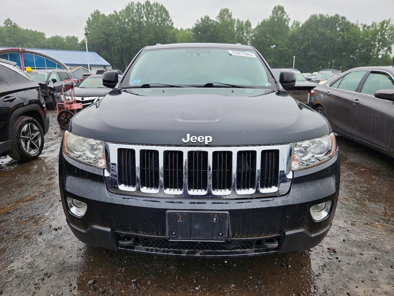 2013 Jeep Grand Cherokee Laredo Black vin: 1C4RJFAG3DC507403